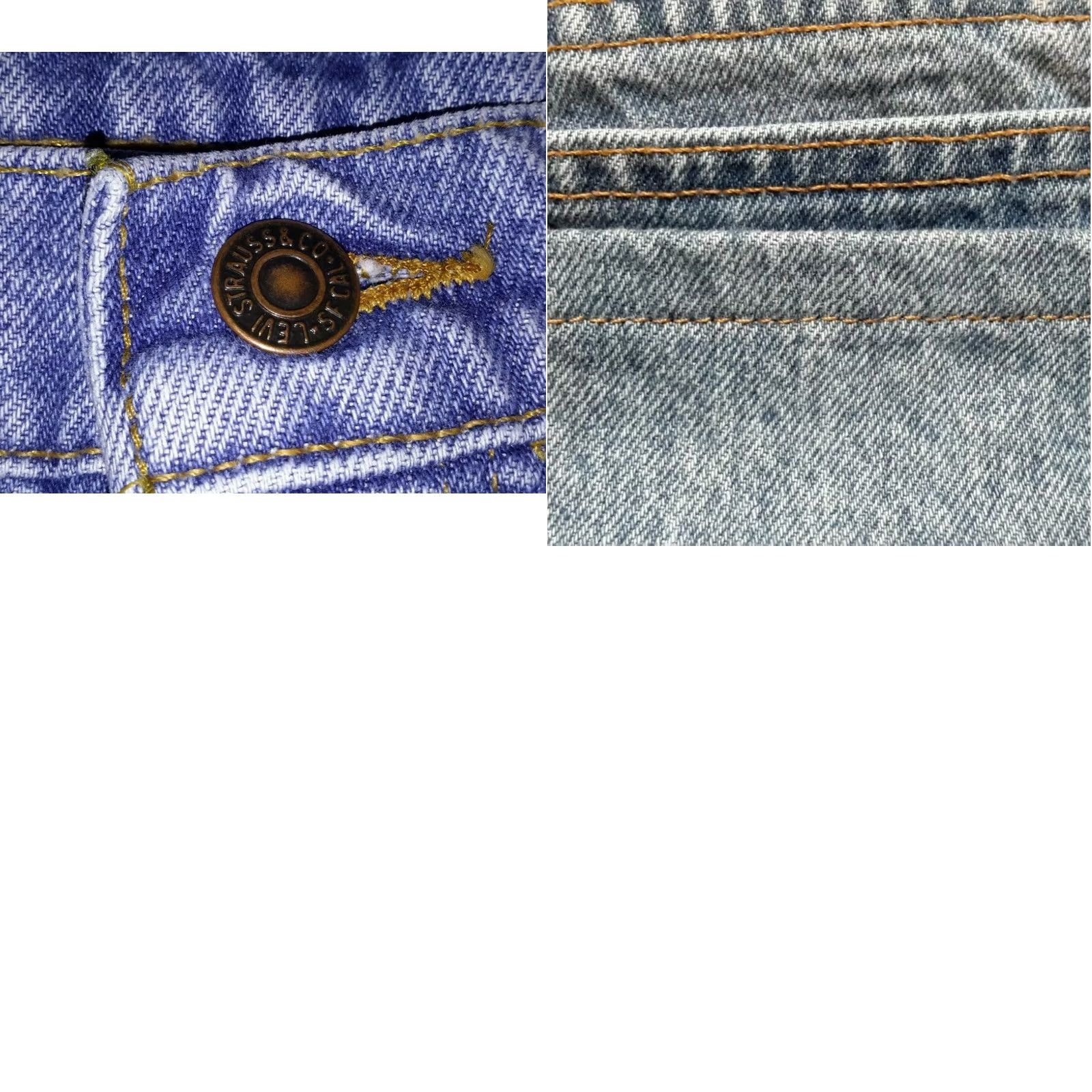 Vintage VINTAGE Levis 517 orange tab jeans Mens light wash 40x32 made in the USA 1980s Size US 40 / EU 56 - 8 Thumbnail