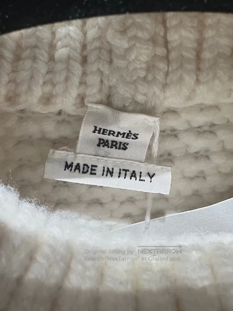 Hermes Hermes Beige 100% Cashmere Sweater Size S / US 4 / IT 40 - 7 Thumbnail