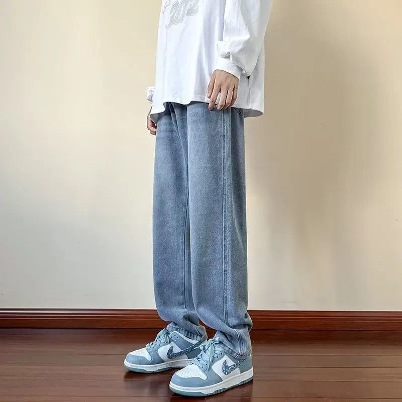 Japanese Brand Straight and loose wide leg jeans Size US 32 / EU 48 - 6 Thumbnail