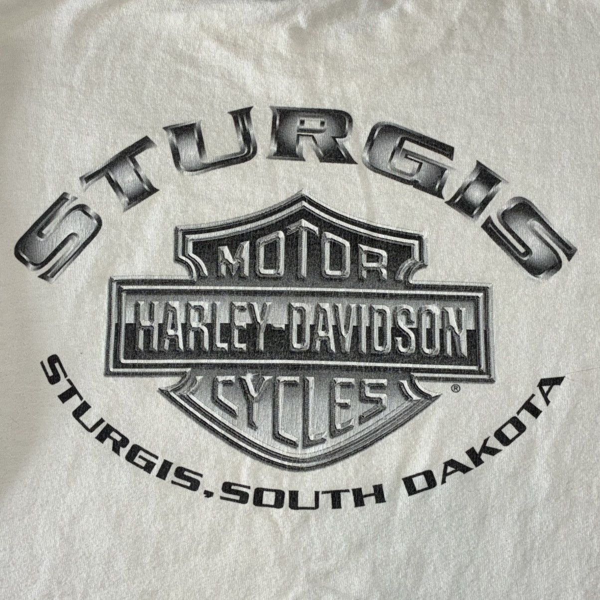 Harley Davidson Harley Davidson Chrome Sturgis 2001 white long sleeve shirt Size US L / EU 52-54 / 3 - 7 Thumbnail