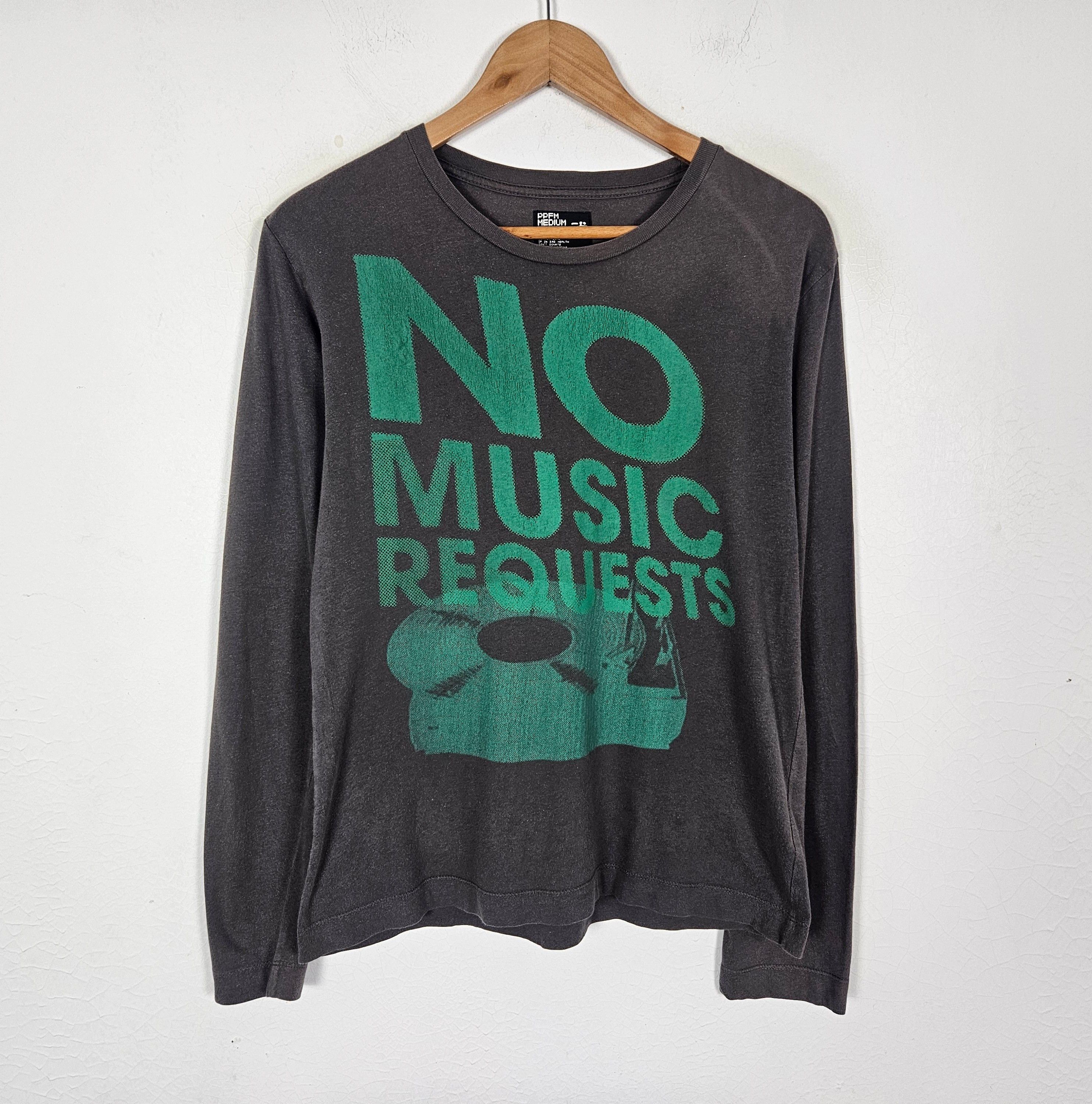 PPFM PPFM No Music Request shirt Size US M / EU 48-50 / 2 - 2 Thumbnail