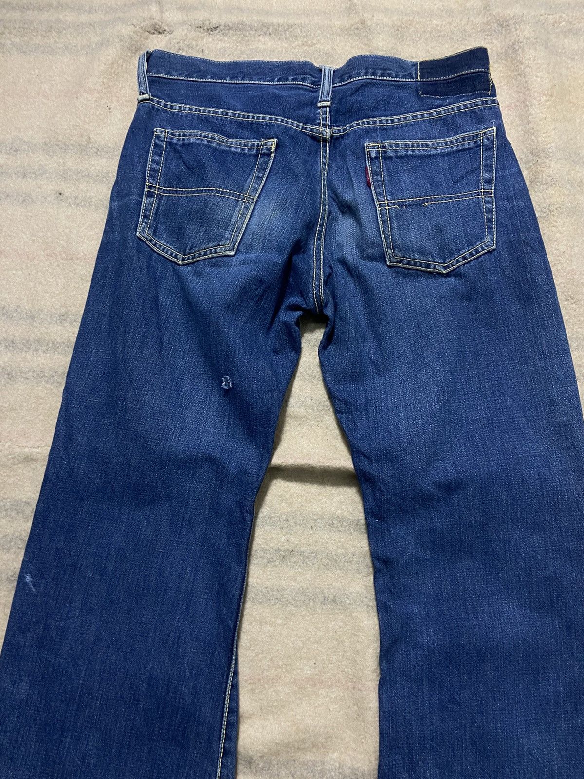 Japanese Brand Vintage 60s Big Stone Flare Jeans Size US 30 / EU 46 - 10 Thumbnail