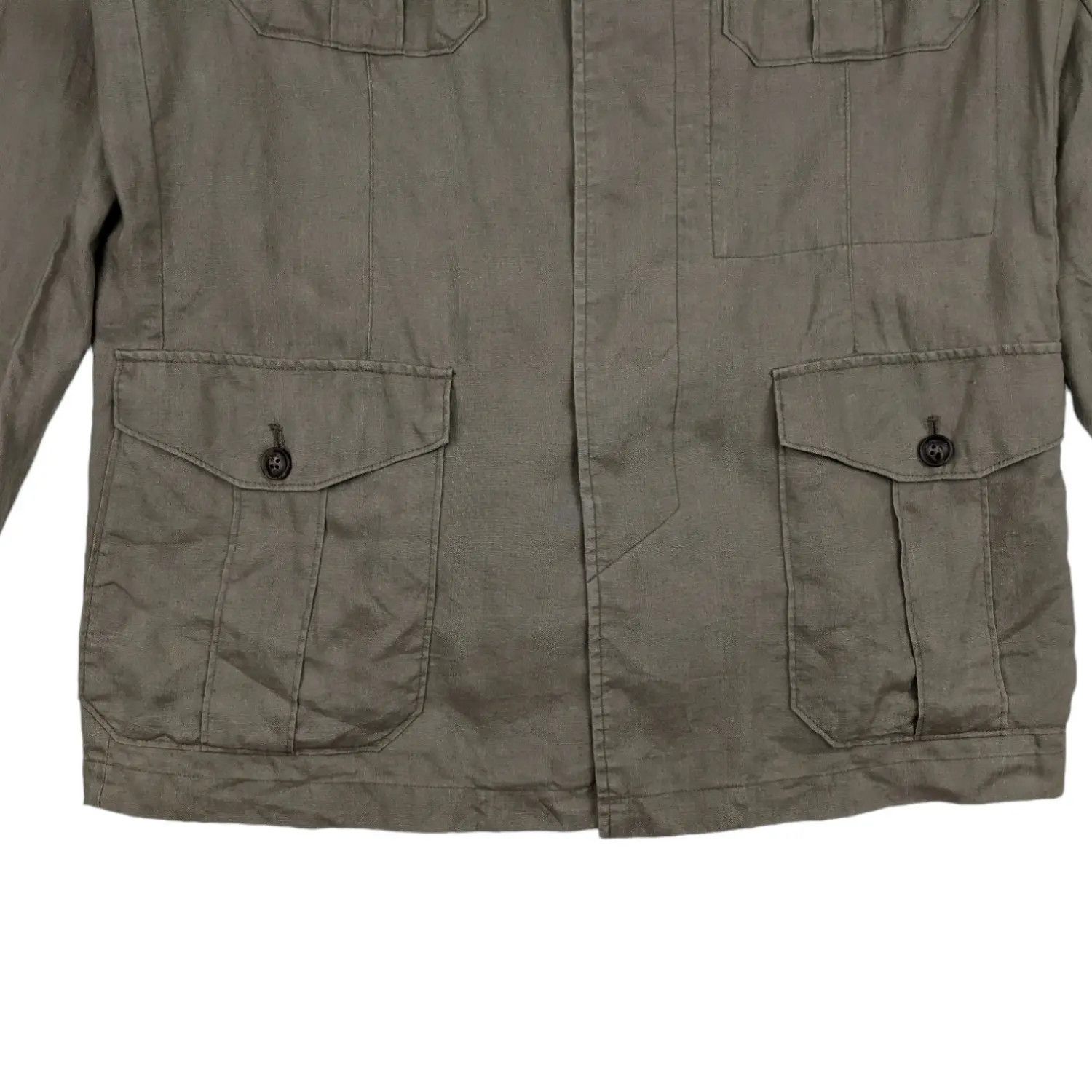 Japanese Brand × Uniqlo Vintage UNIQLO Military Style Multicpocket Jacket Size US M / EU 48-50 / 2 - 5 Thumbnail