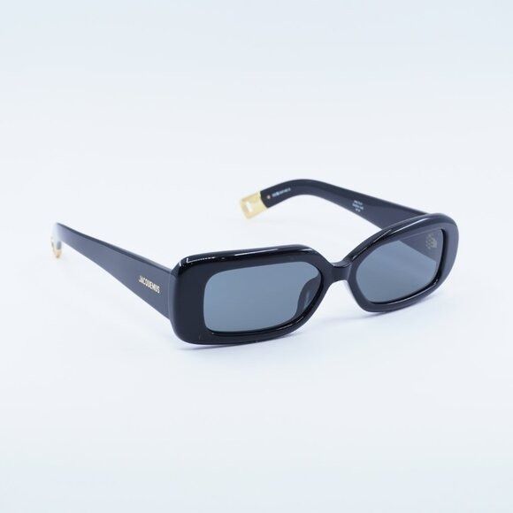 Jacquemus Jacquemus ROND CARRE JAC/11 C1 Sunglasses Black Rectangle Size ONE SIZE - 5 Thumbnail