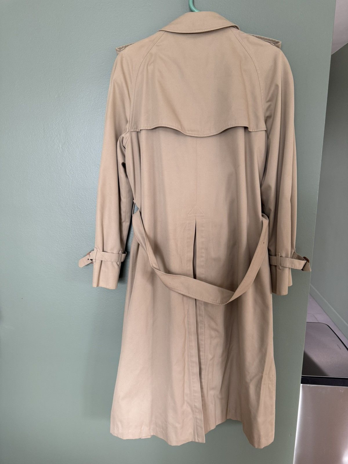 Burberry Circa 1980’s Womens Burberry Trench Coat Size XL / US 12-14 / IT 48-50 - 4 Thumbnail