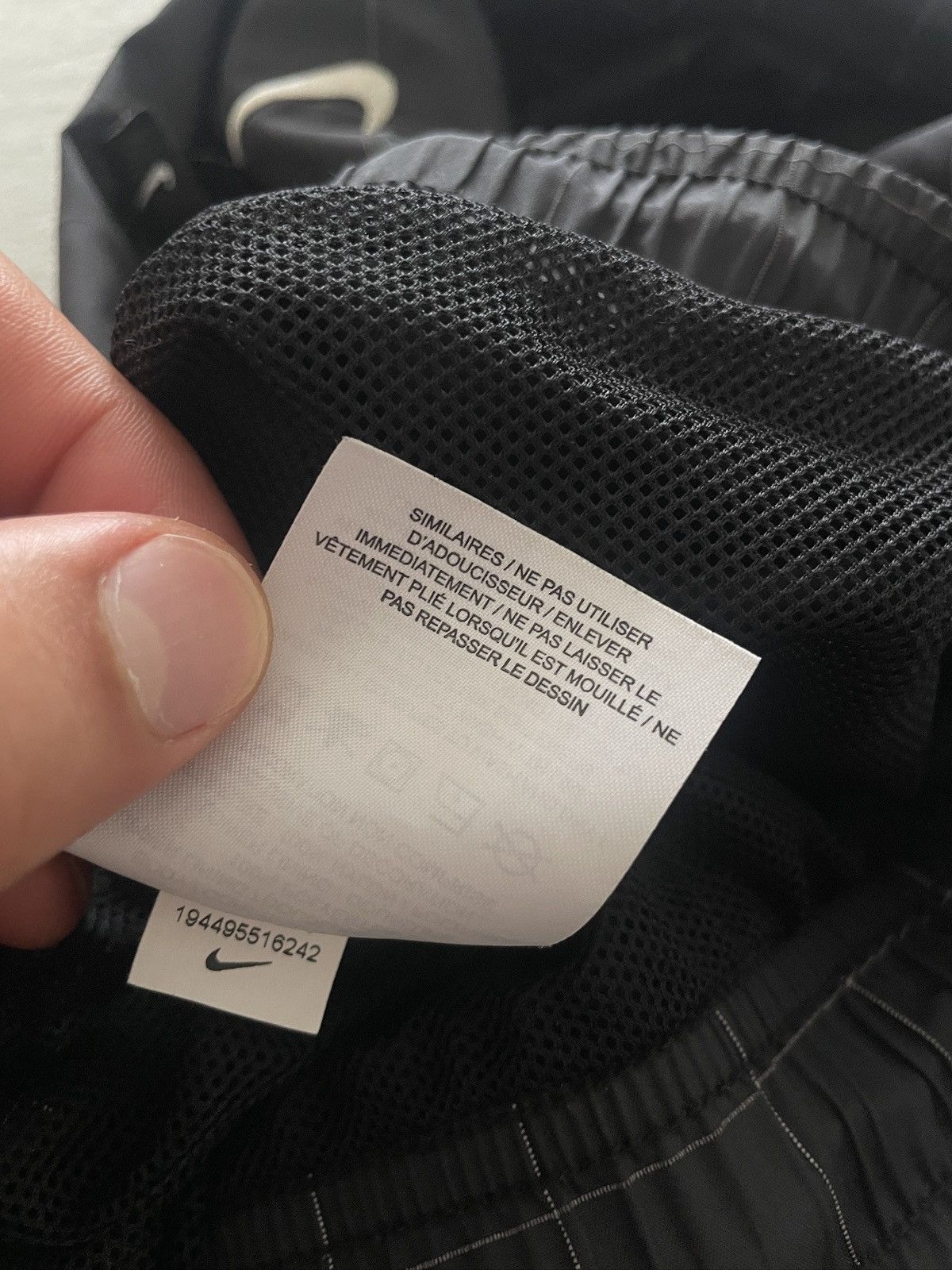Nike NikeLAB REFLECTIVE BLACK TRACK PANTS Size US 29 - 11 Thumbnail