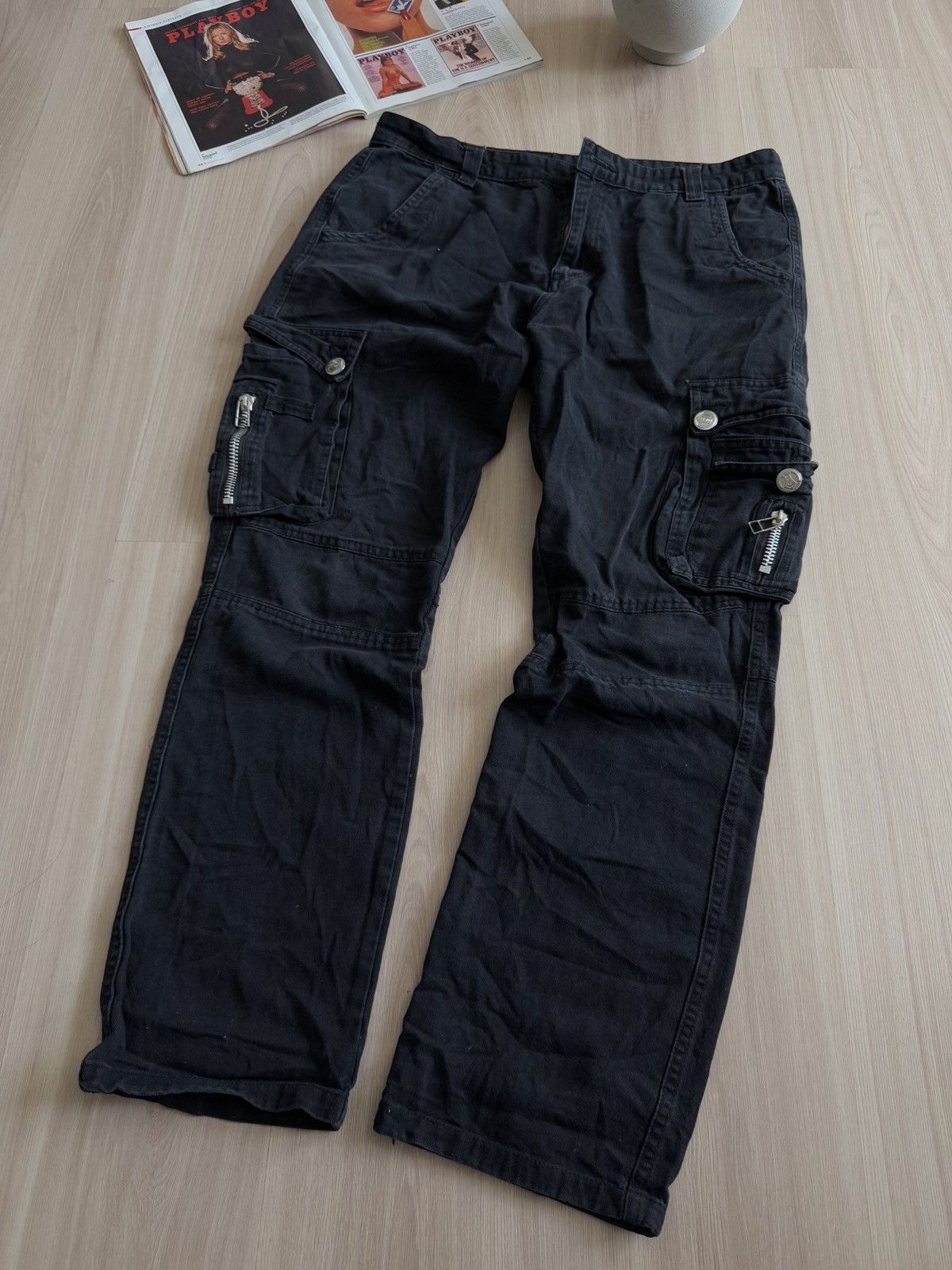 Vintage Cargo Pocket Pants Japanese Style 00s