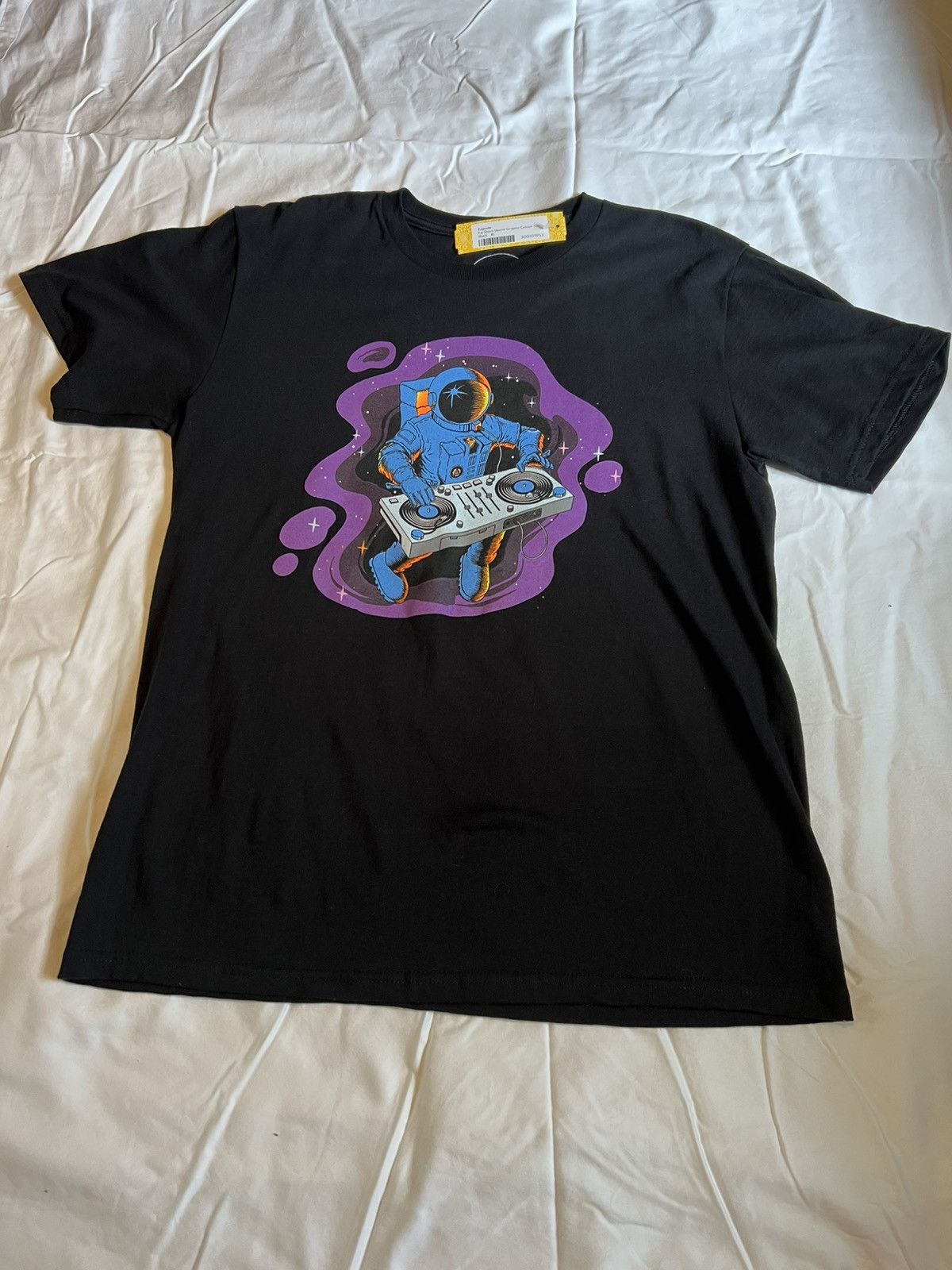 Capsule Black Astronaut DJ Graphic Tee (Stitch Fix Capsule) Size US XL / EU 56 / 4 - 1 Thumbnail