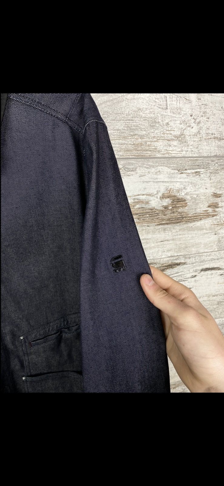 G-Star × Vintage Mens Vintage G Star Denim Jeans Chore Coat Size US L / EU 52-54 / 3 - 4 Thumbnail