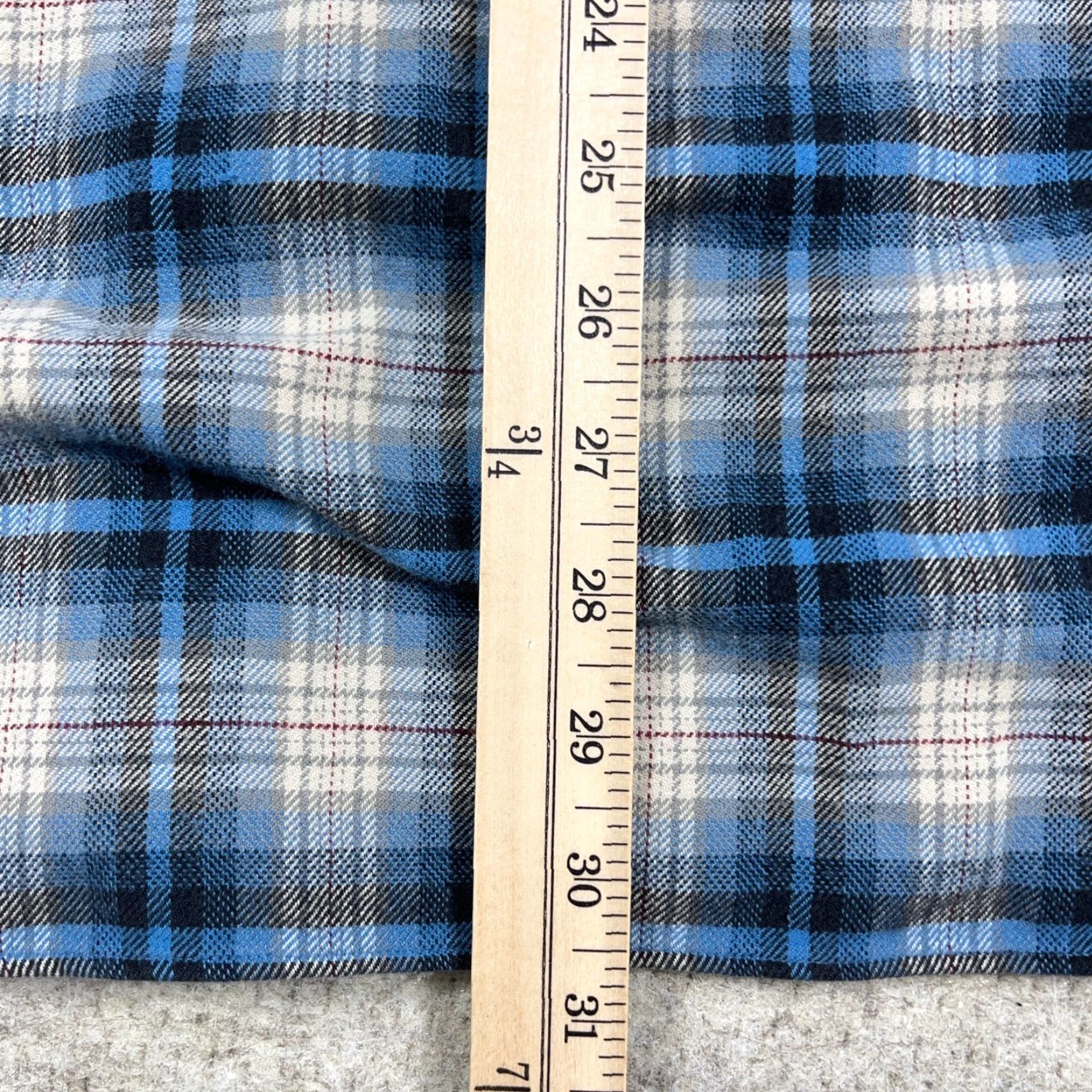 Ralph Lauren Ralph Lauren Shirt Men Large Blue Plaid Flannel Button-Up Long Sleeve Cotton Button-Front Collared Regular Size US L / EU 52-54 / 3 - 5 Thumbnail