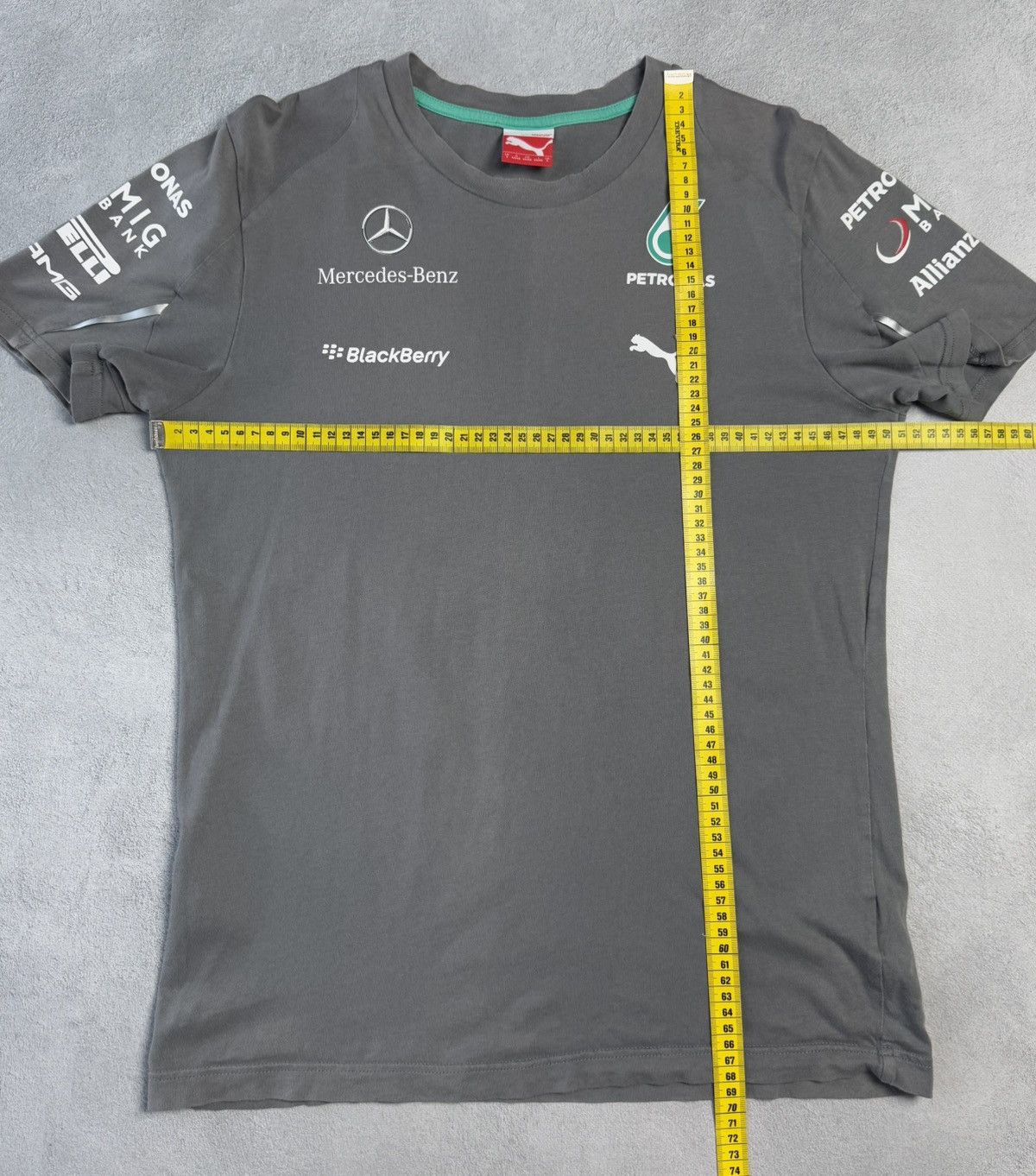 Formula 1 Mercedes AMG Petronas F1 Racing Team Short Sleeve T-Shirt Size US S / EU 44-46 / 1 - 13 Thumbnail