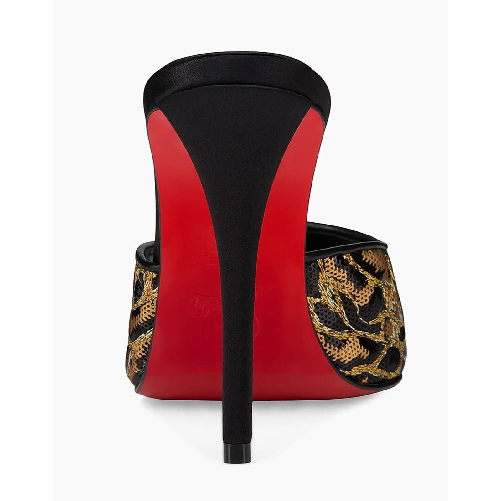 Christian Louboutin Christian Louboutin Miss Z Mule Ocelot Black Heel Pump 38 Size US 7 / IT 37 - 19 Thumbnail