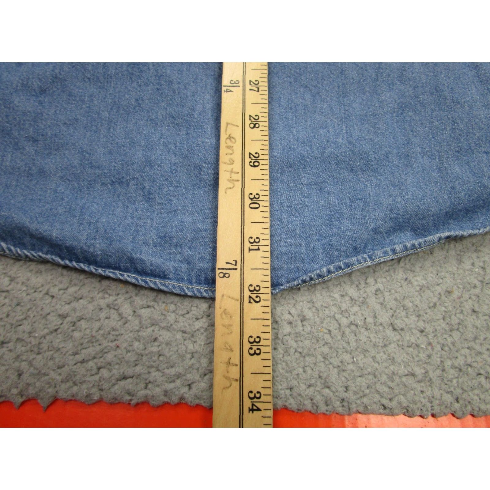 Port Authority Port Authority Shirt Mens XL Blue Denim Long Sleeve NBC Universal Embroidered Size US XL / EU 56 / 4 - 7 Thumbnail
