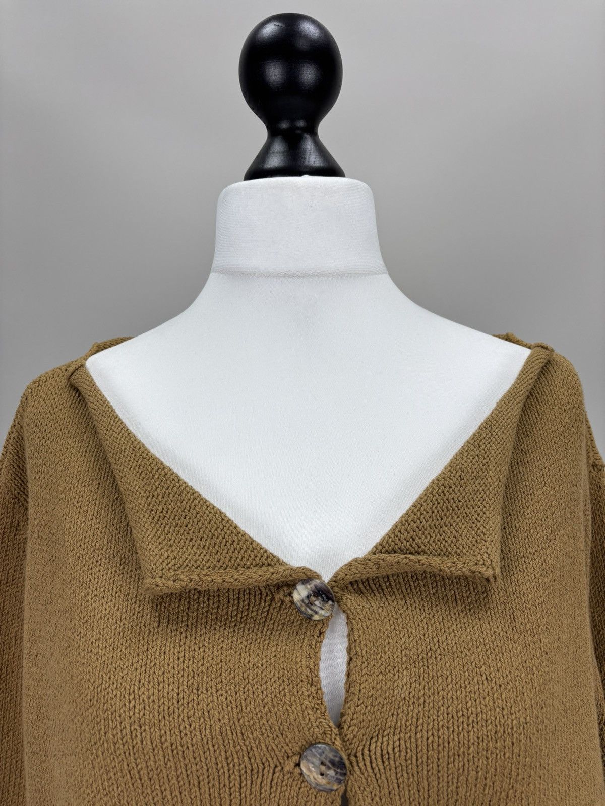 Sarah Pacini Womens cardigan Sarah Pacini One Size Color Brown Size ONE SIZE - 4 Thumbnail