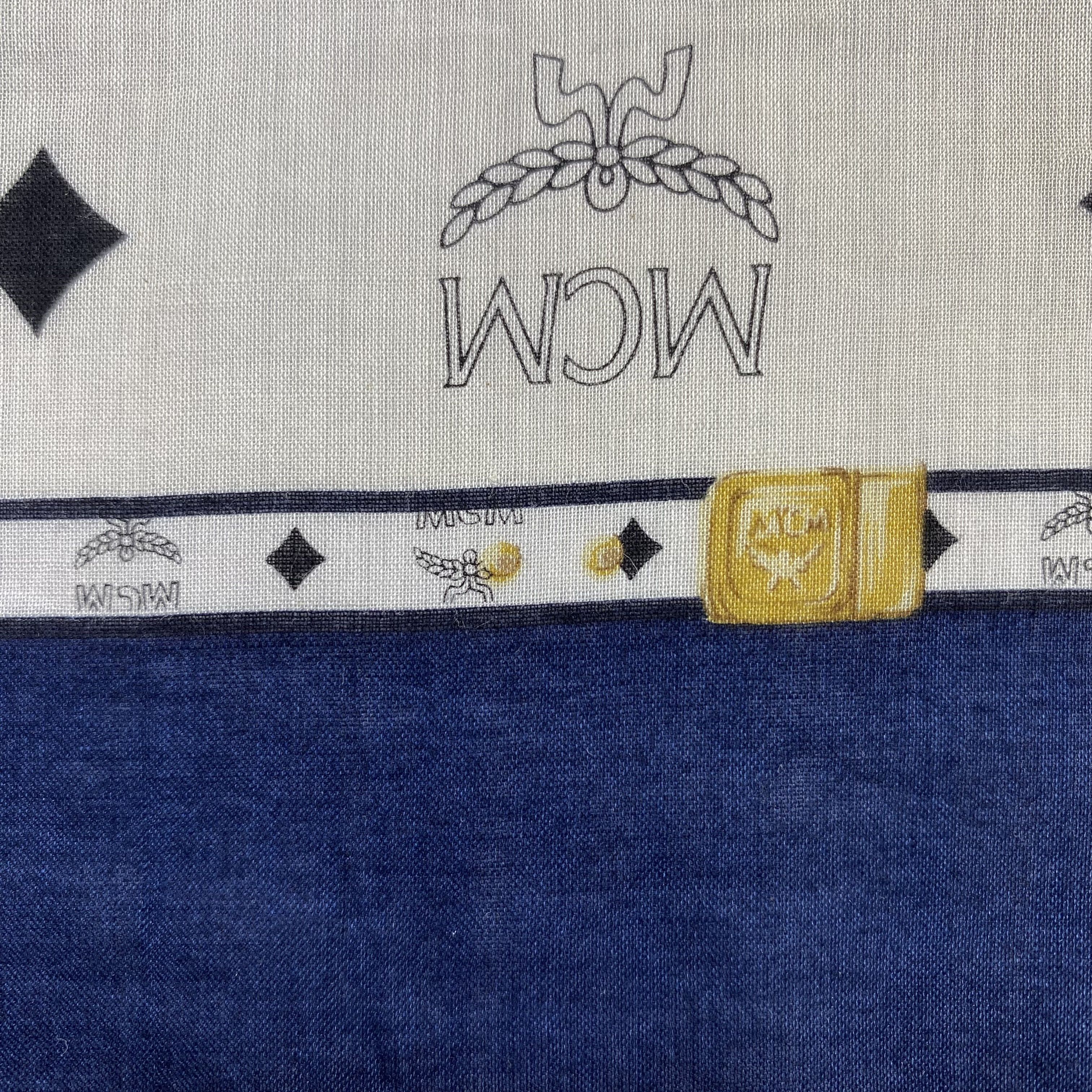 MCM × Vintage MCM Neckerchief / Bandana / Handkerchief-P1436 Size ONE SIZE - 6 Thumbnail