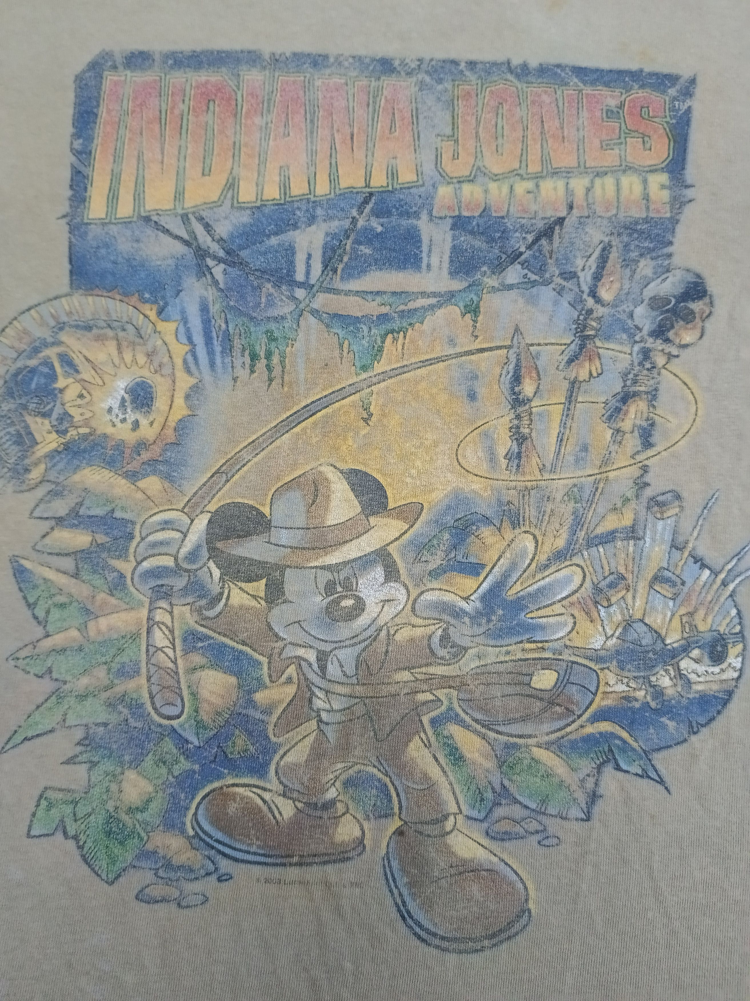 Other DISTRESSED VINTAGE Y2K INDIANA JONES ADVENTURE Size US S / EU 44-46 / 1 - 11 Thumbnail