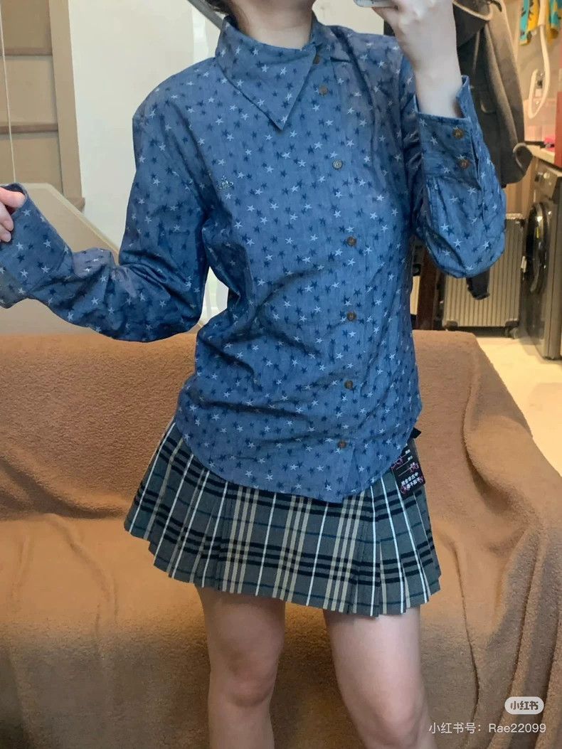 Vivienne Westwood Vivienne Westwood Star print shirt Size M / US 6-8 / IT 42-44 - 2 Thumbnail
