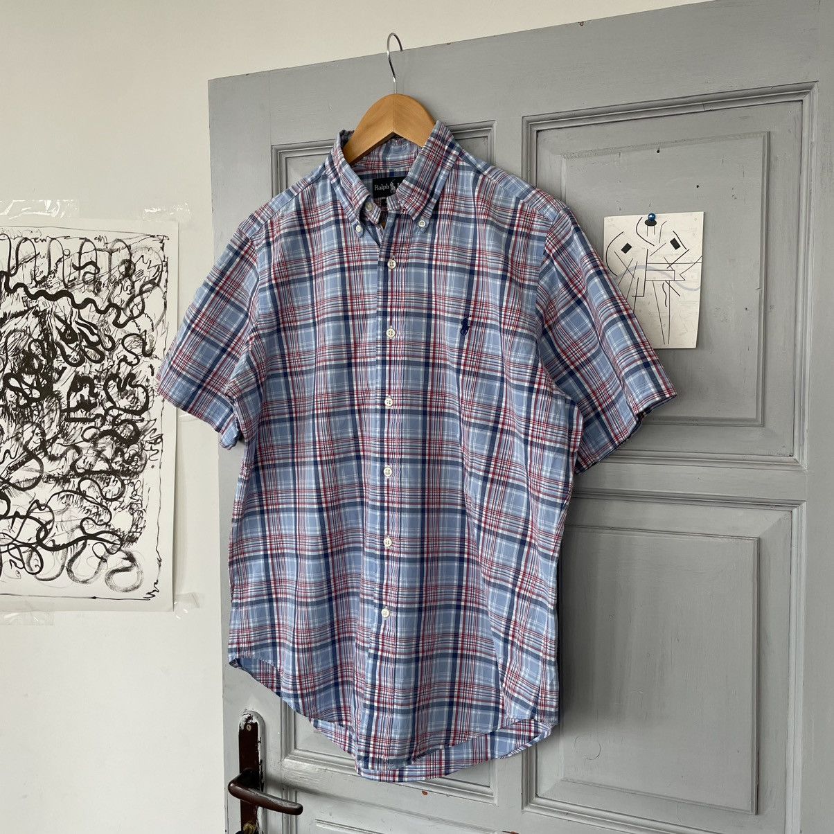 Polo Ralph Lauren Vintage Polo Ralph Lauren Striped Short shirt size M Size US M / EU 48-50 / 2 - 1 Thumbnail