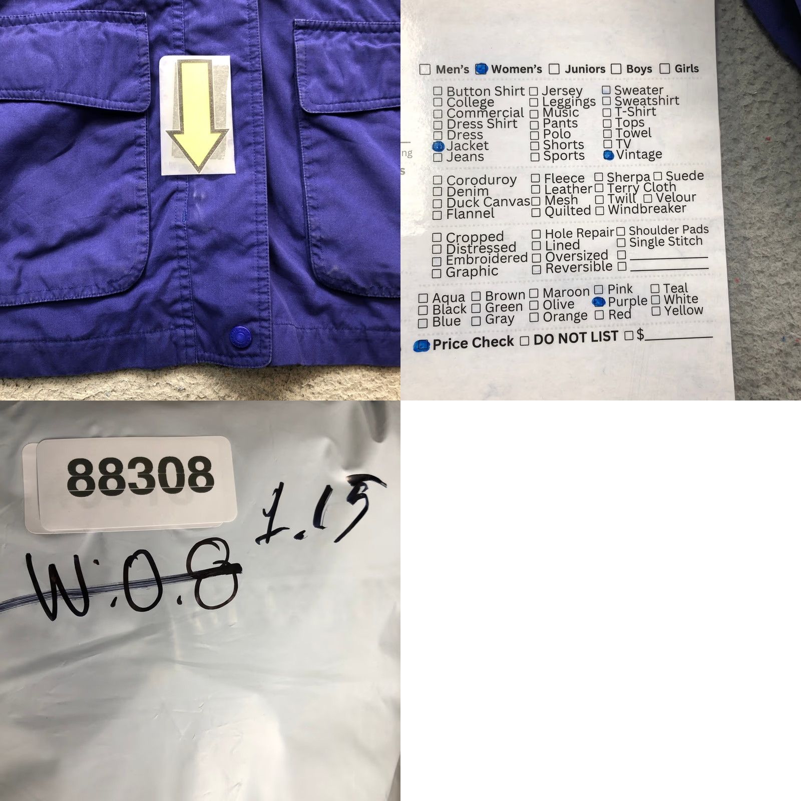 Eddie Bauer VINTAGE Eddie Bauer Parka Jacket Womens Large Purple Full Zip Pockets 90s Style Winter Coat Men/Women? Size L / US 10 / IT 46 - 8 Thumbnail