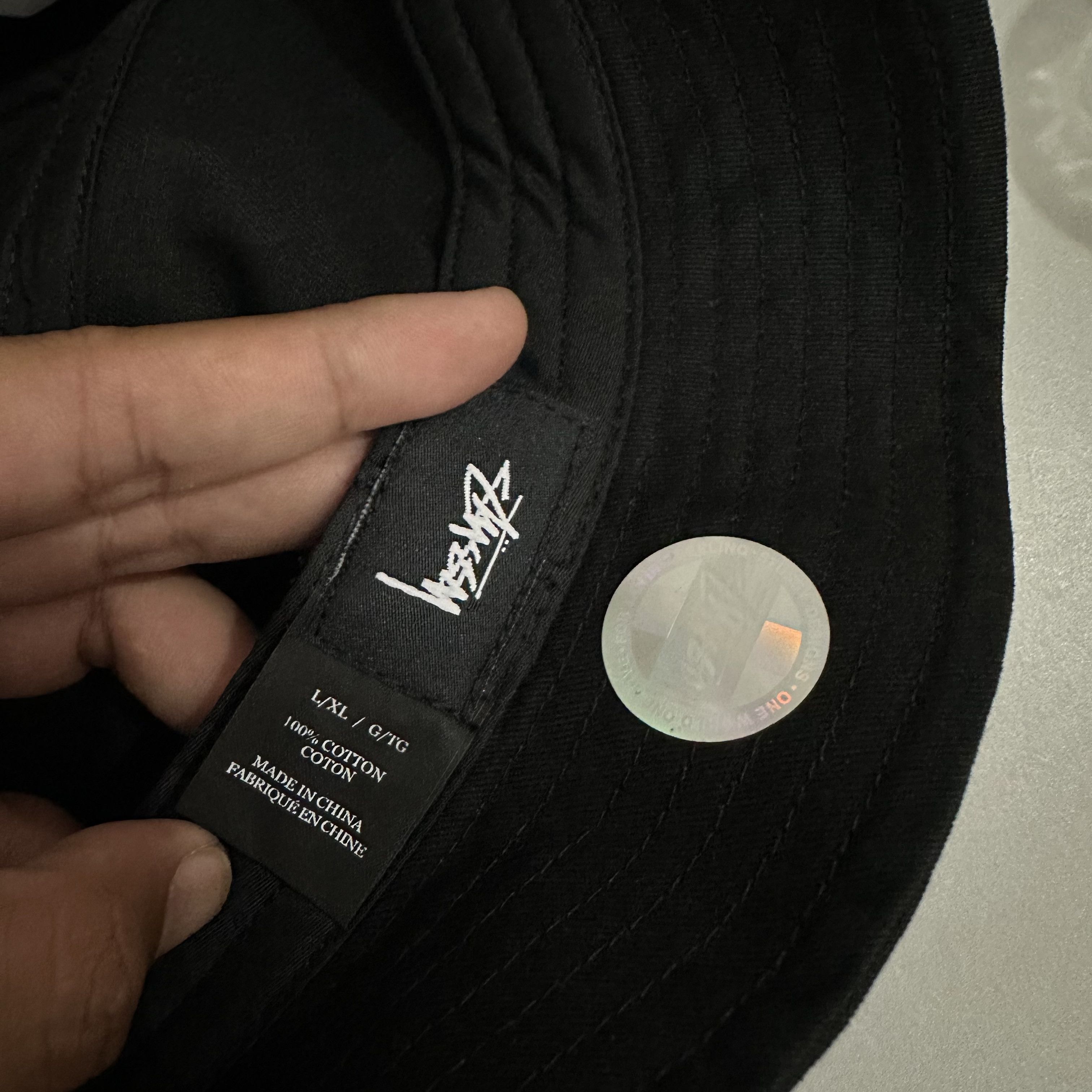Stussy STUSSY 8 BALL VINTAGE BUCKET HAT BLACK L/XL Size ONE SIZE - 4 Thumbnail