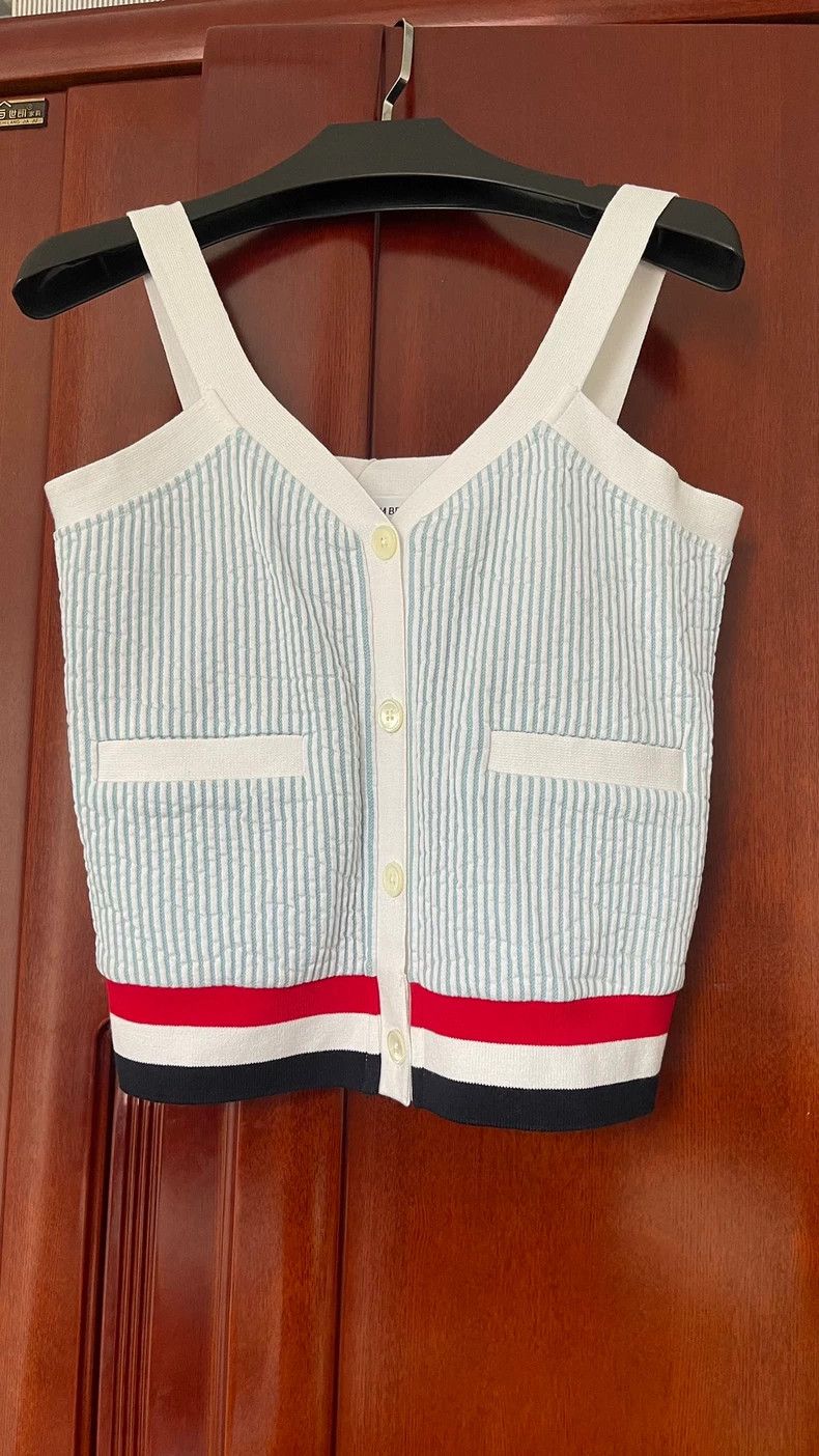 Thom Browne Thom Browne A short skirt with a crossbody vest Size XS / US 0-2 / IT 36-38 - 1 Thumbnail