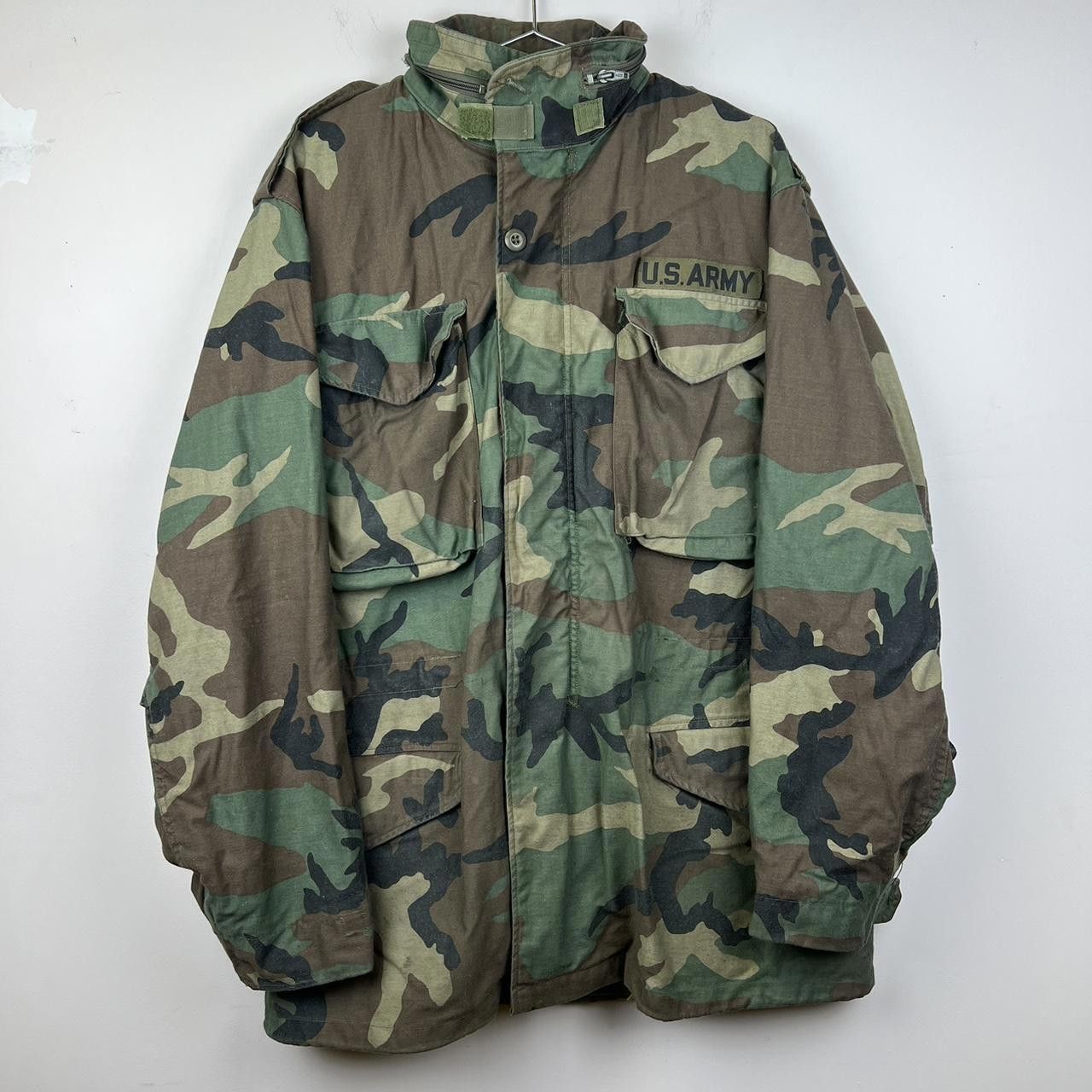 Alpha Industries Vintage Alpha Industries U.S. Army Camouflage Field Jacket Size US M / EU 48-50 / 2 - 1 Thumbnail