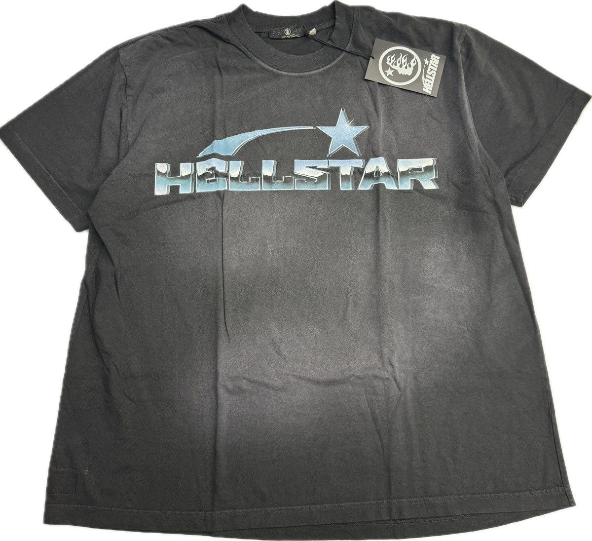 HELLSTAR Hellstar Chrome Logo T-shirt Size US XXL / EU 58 / 5 - 1 Thumbnail