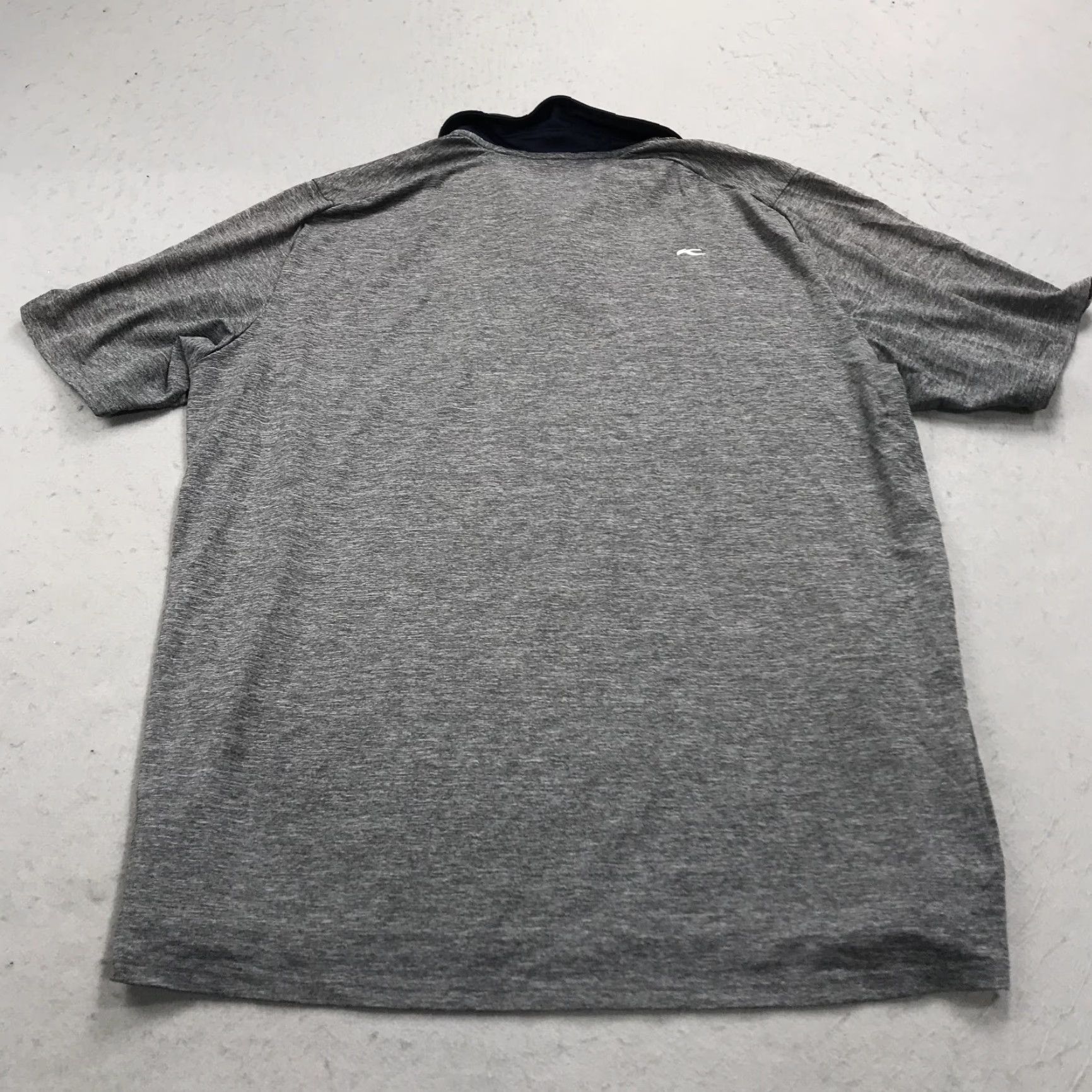 KJUS KJUS Polo Shirt Mens XL Gray Blue Luca Golf Performance Exmoor Logo UPF 50 Size US XL / EU 56 / 4 - 7 Thumbnail