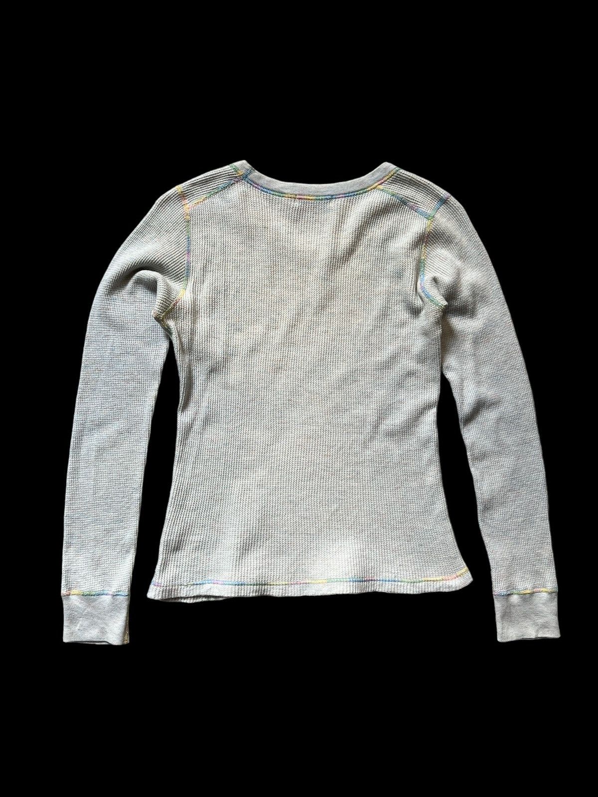 Hysteric Glamour Vintage Hysteric Glamour Longsleeve Waffle Shirt Size XS / US 0-2 / IT 36-38 - 2 Thumbnail