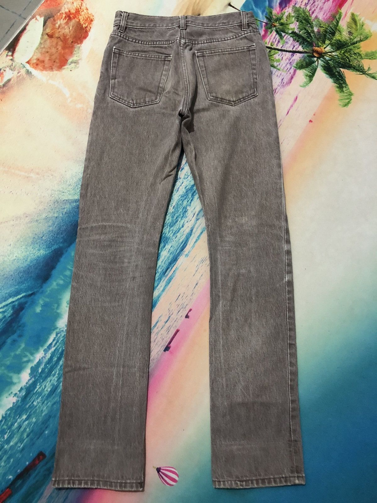 Helmut Lang × Vintage Helmut Lang Skinny Jeans Size US 27 - 2 Thumbnail