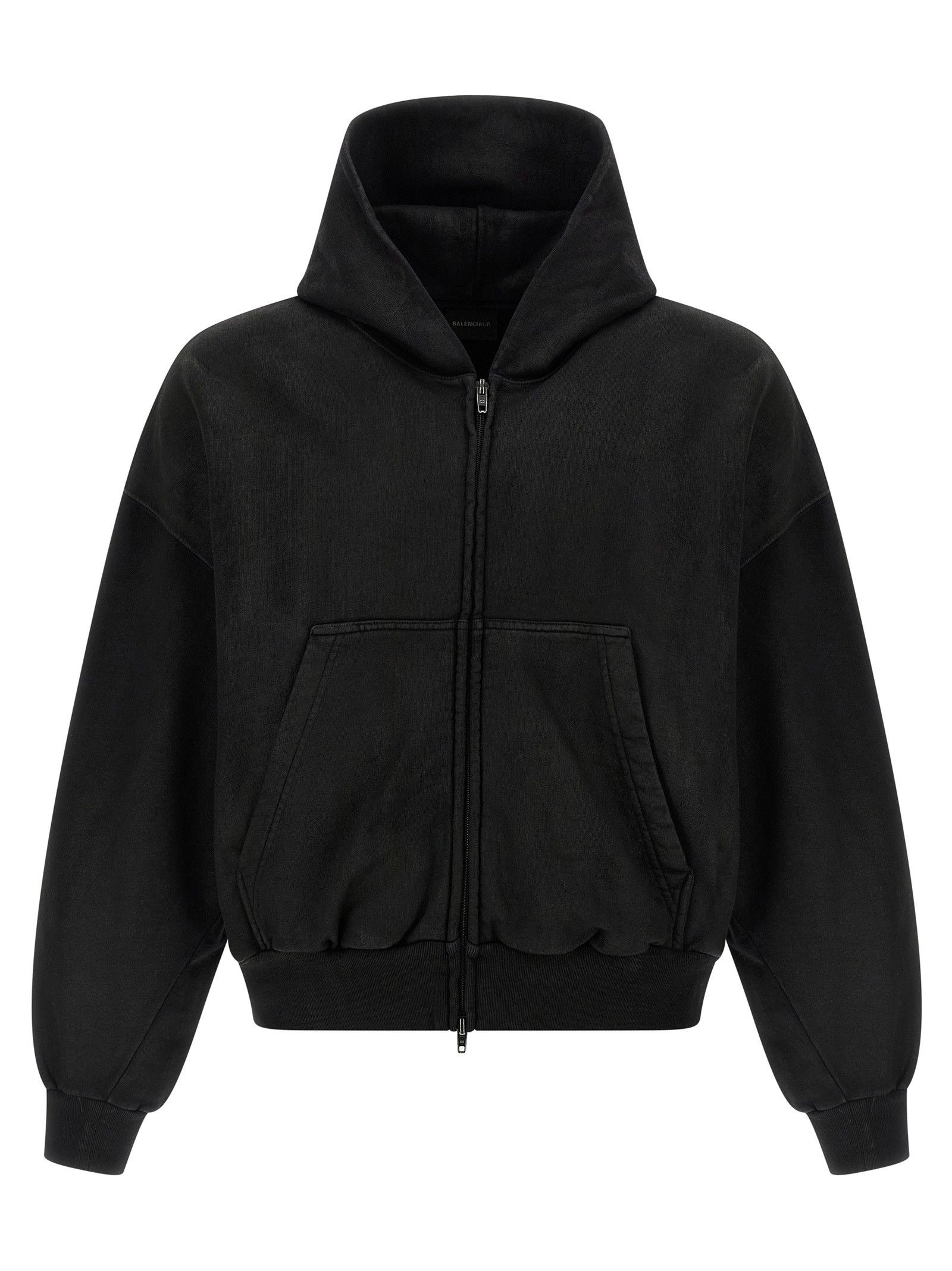 Balenciaga Cropped hoodie Size US S / EU 44-46 / 1 - 1 Thumbnail