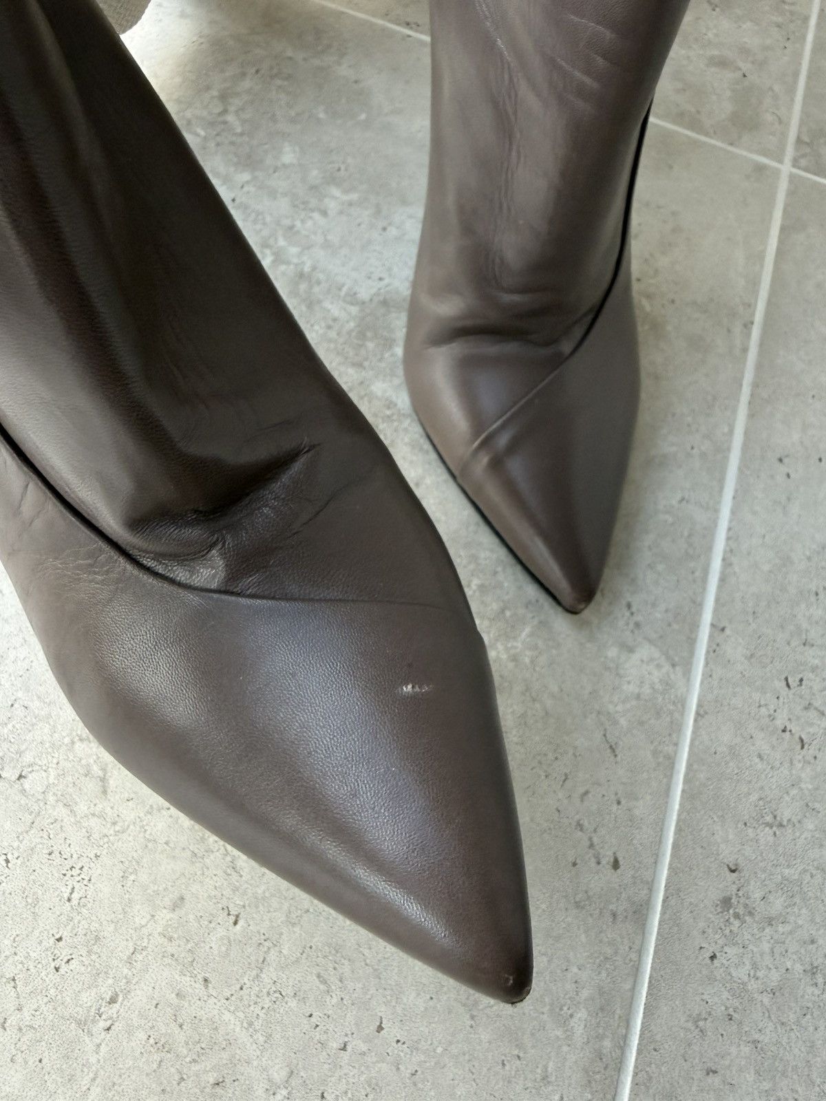 Miu Miu 00s Miu Miu Leather Heels Size US 9 / IT 39 - 4 Thumbnail