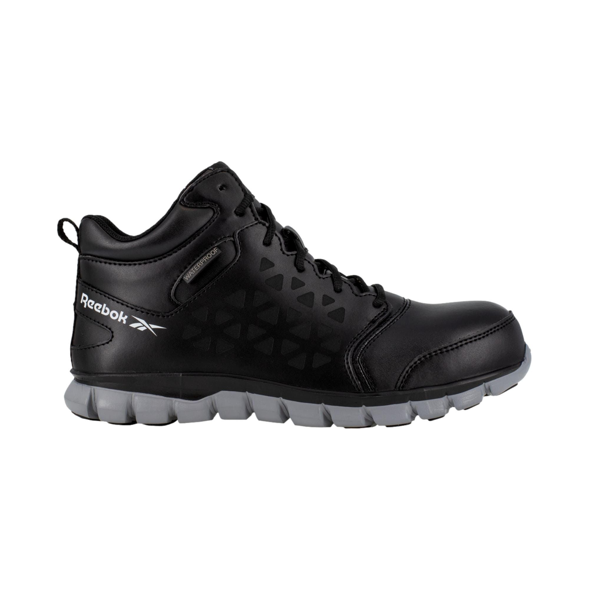 Reebok Sublite Cushion Work Midcut Comp Toe Black/Grey RB414 Size US 8.5 / EU 41-42 - 1 Thumbnail