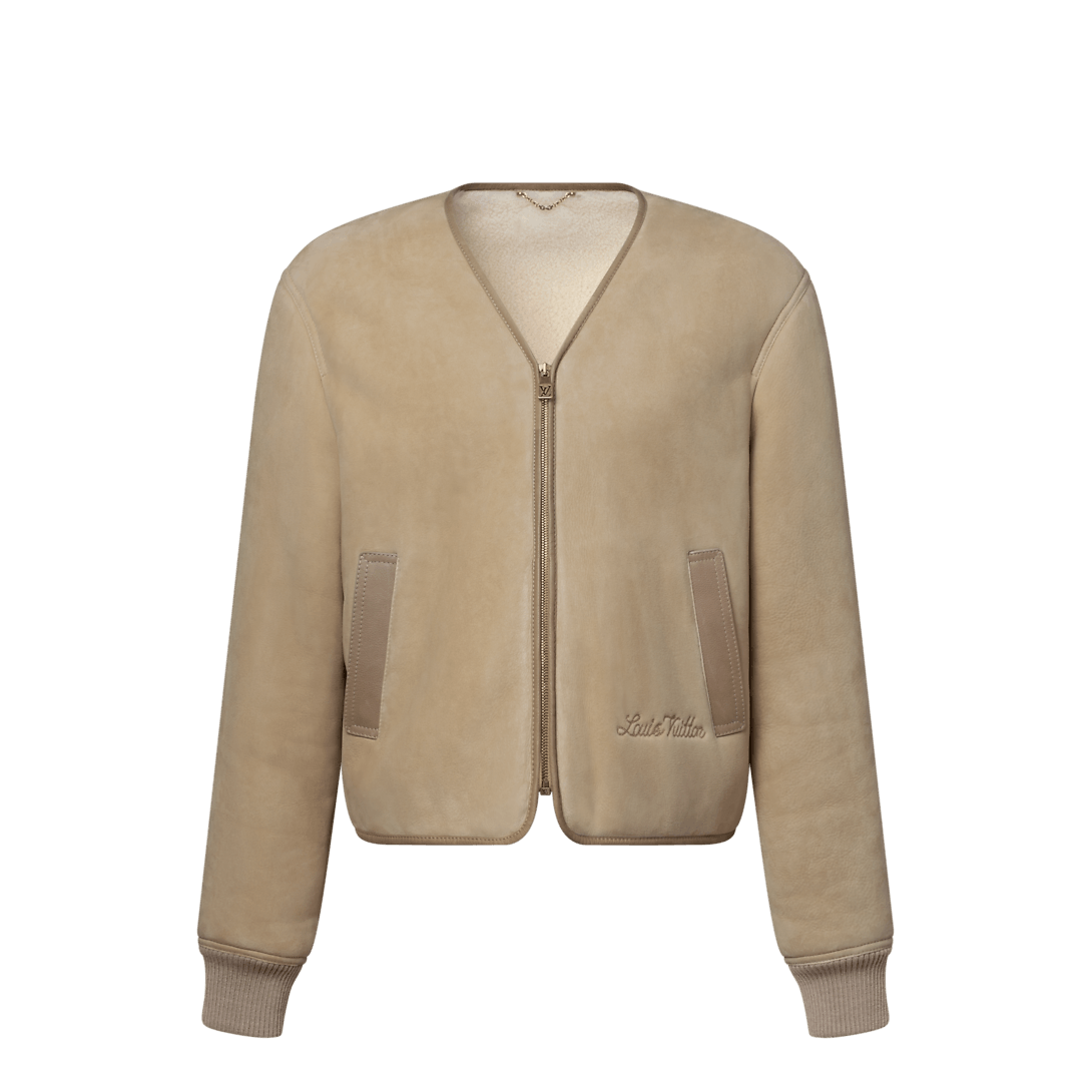Louis Vuitton Embellished Shearling Liner Jacket Size US S / EU 44-46 / 1 - 1 Preview