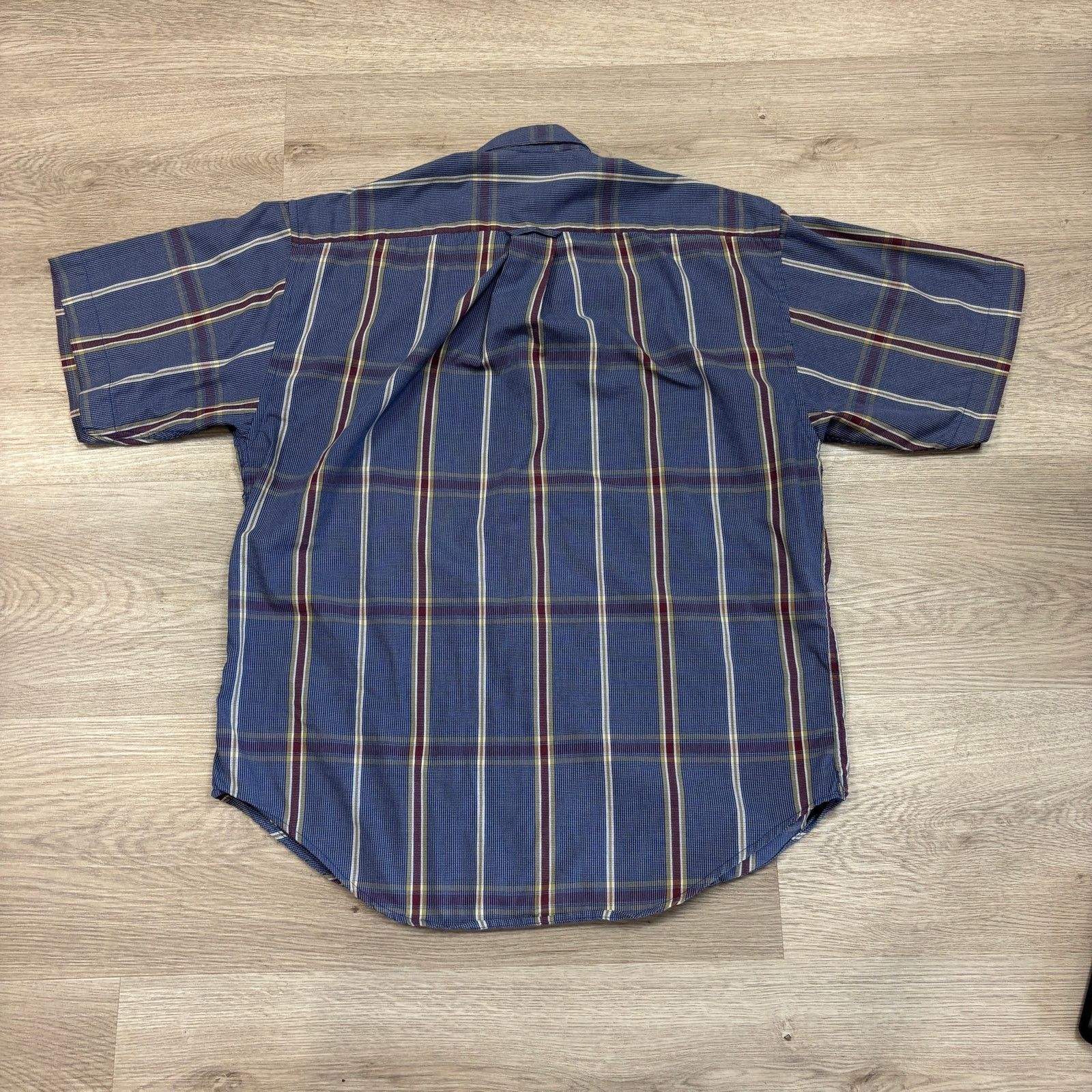 Christian Dior Monsieur × Vintage VTG Christian Dior Monsieur Plaid Button Up Shirt Men's M Size US M / EU 48-50 / 2 - 3 Thumbnail