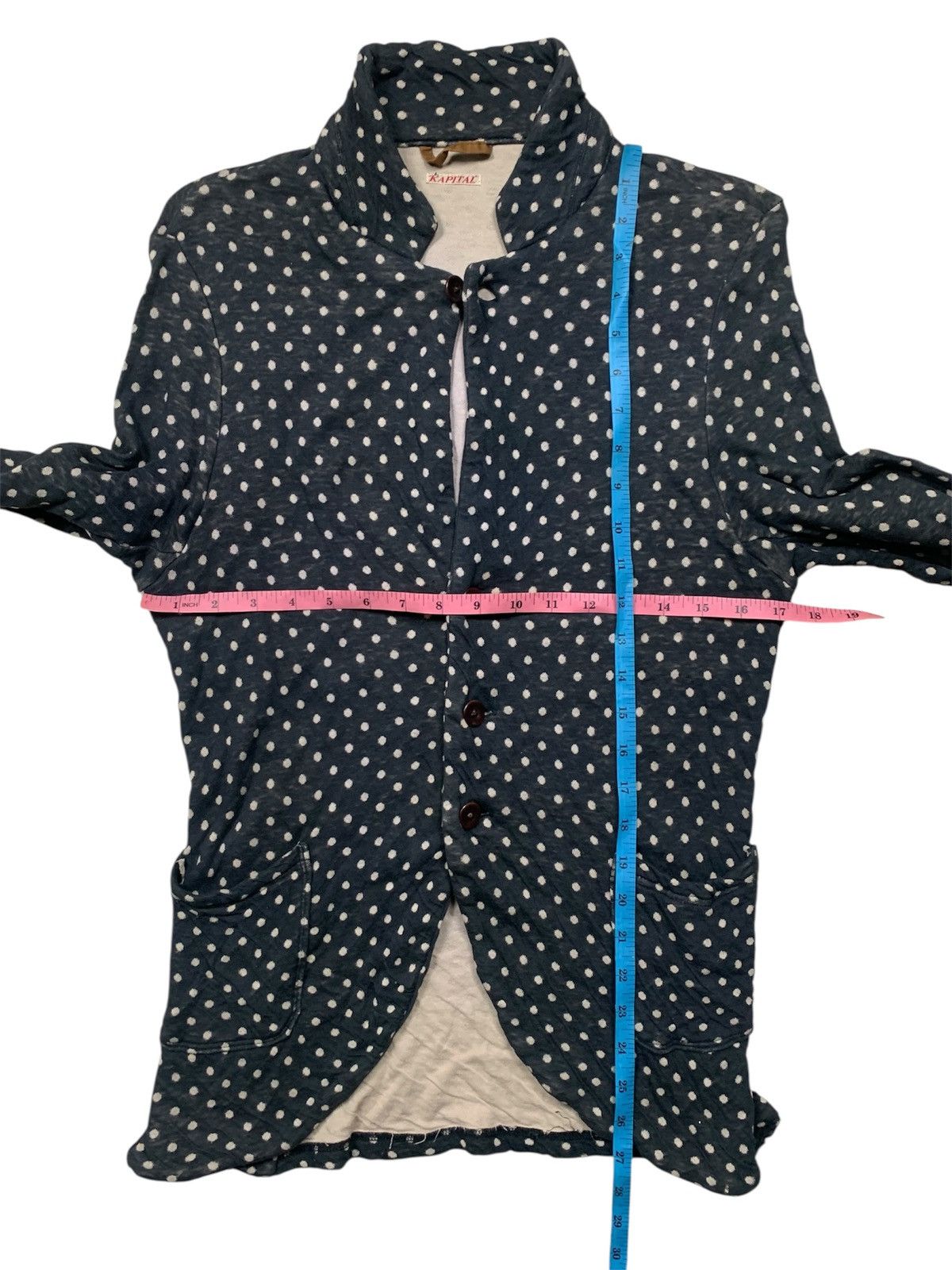 Kapital 2000s Kapital polka dot knit blazzer Size S / US 4 / IT 40 - 3 Thumbnail