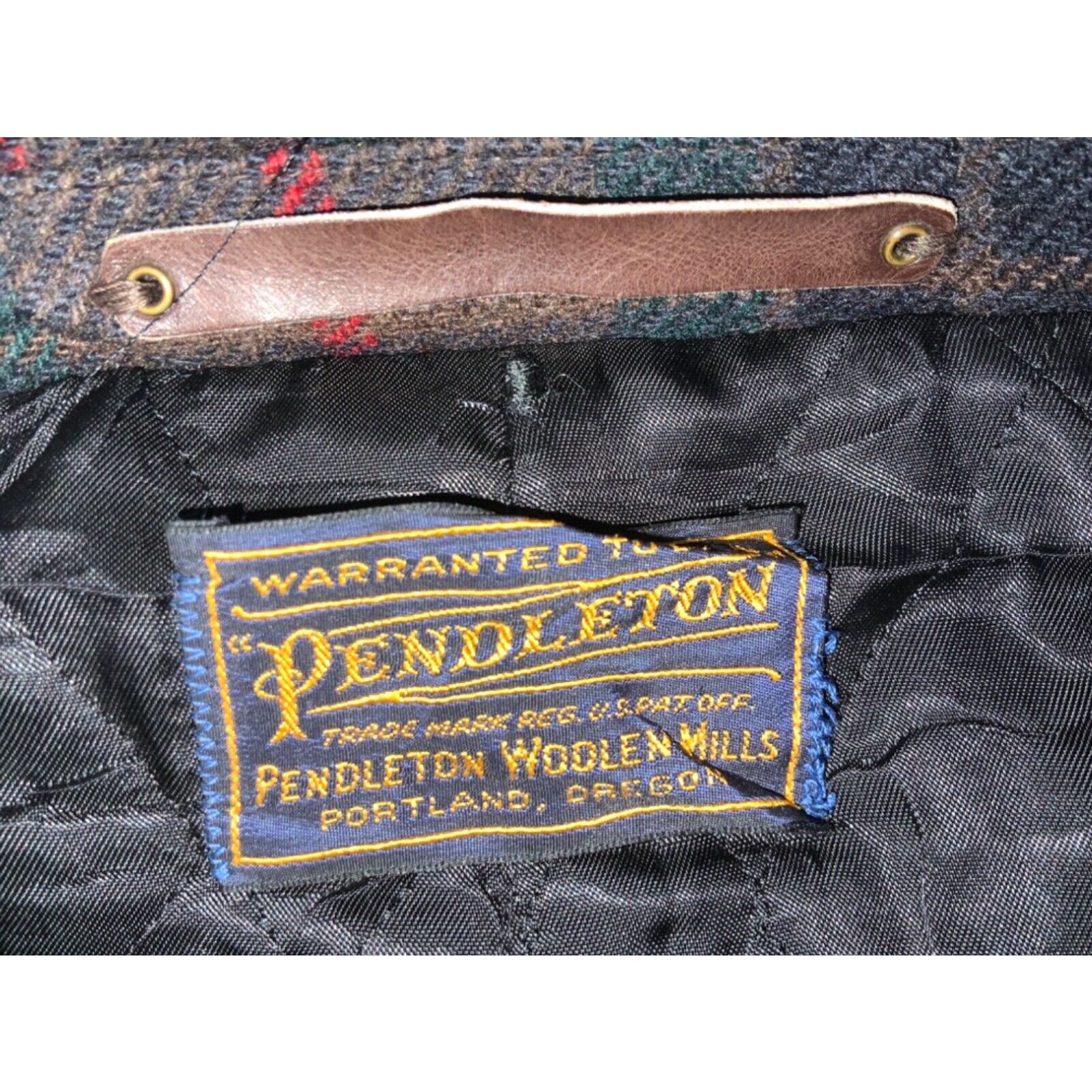 Pendleton Vintage Pendleton Button Up Wool Coat Jacket Size Large Multi Colored Patterned Size US L / EU 52-54 / 3 - 3 Preview