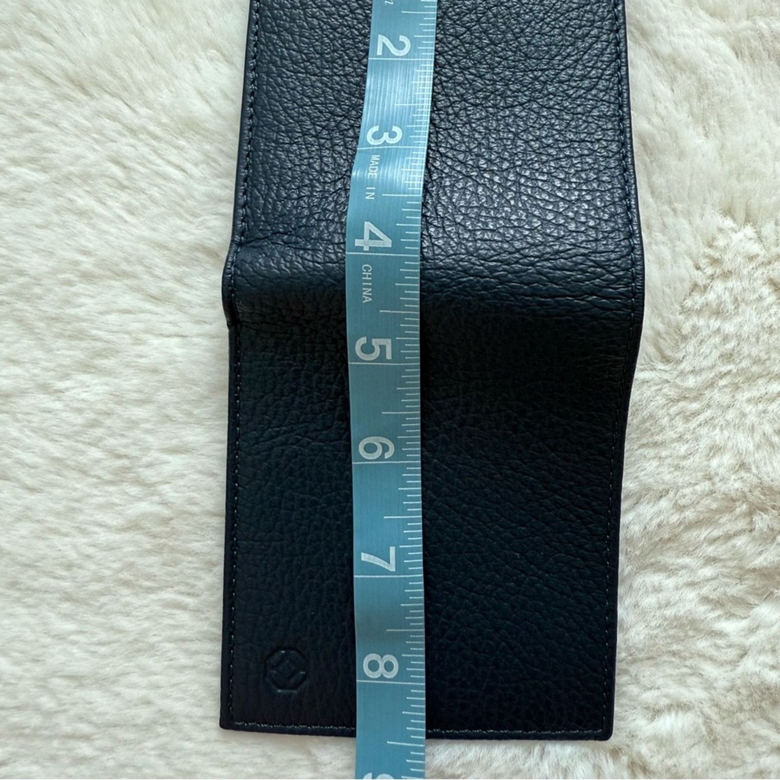 Other NEW!!! Montegrappa men navy leather wallet Retail 450$ Size ONE SIZE - 5 Thumbnail