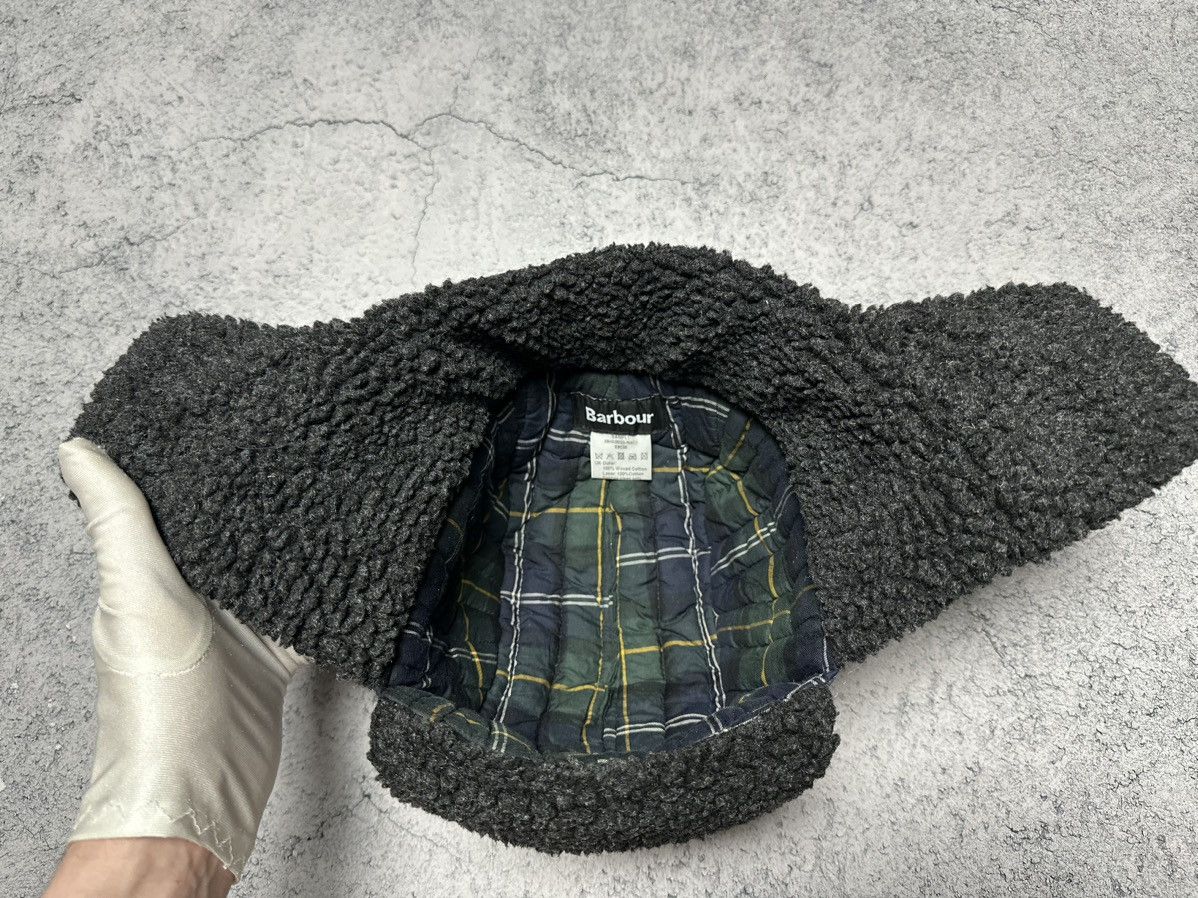 Barbour Barbour Waxed Cotton Trapper Hat Size ONE SIZE - 6 Thumbnail