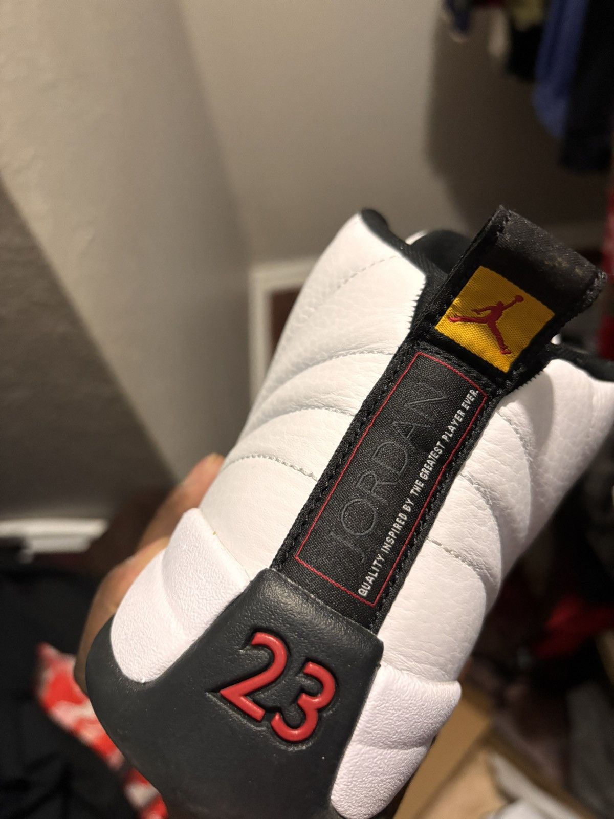Jordan Brand Jordan 12 Taxi Size US 8 / EU 41 - 4 Thumbnail