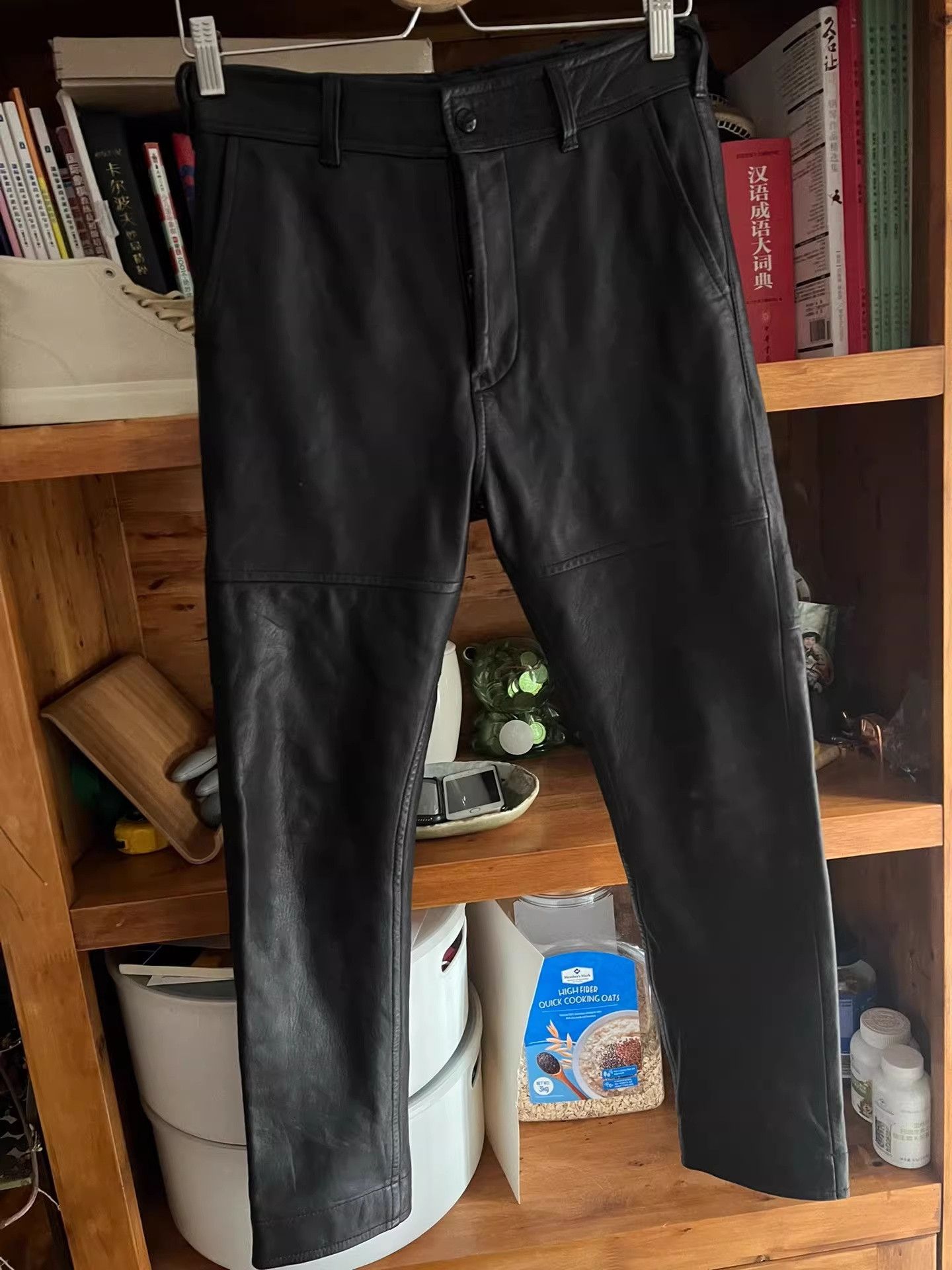 Porter Classic Porter Classic Black Deerskin Leather Pants Size US 38 / EU 54 - 3 Thumbnail