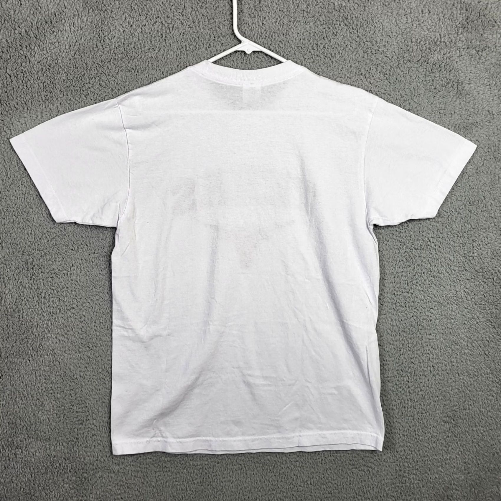 Vintage Shaka Comfort Texas Longhorns Unisex Adult T-Shirt L White Crew Neck Short Sleeve Cotton Jersey Logo Outdoor All Seasons Mens Womens Adults Size US L / EU 52-54 / 3 - 4 Thumbnail