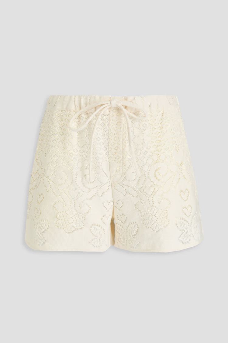 Valentino o1y0326 Short in Cream Size 27" / US 4 / IT 40 - 1 Thumbnail