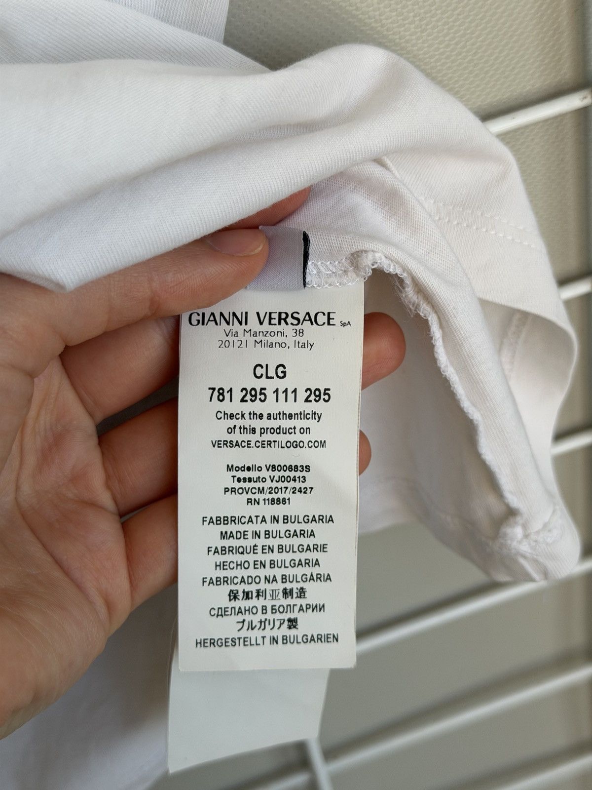 Versace Versace Collection Medusa Head Logo T-Shirt Mens Size L/XL Size US XL / EU 56 / 4 - 12 Thumbnail