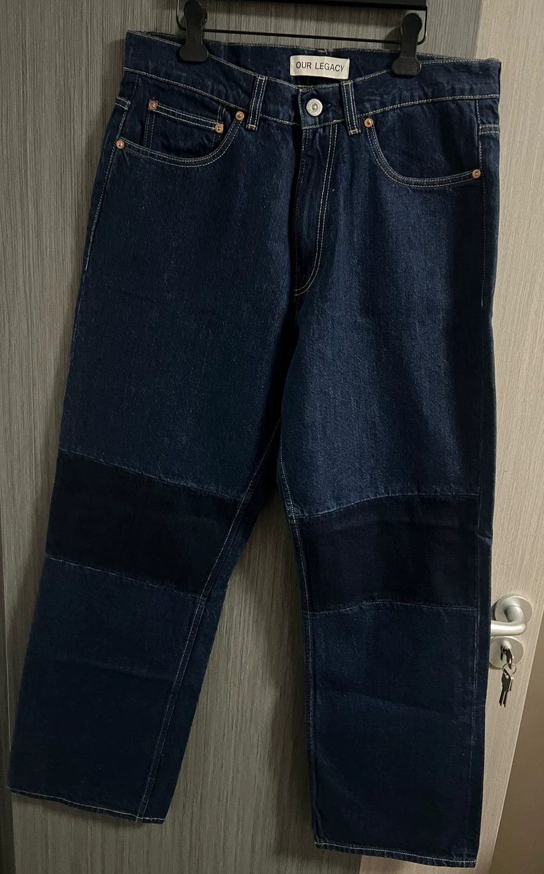 Our Legacy Our Legacy Blue Denim Pants Extended Third Cut Size US 32 / EU 48 - 1 Thumbnail