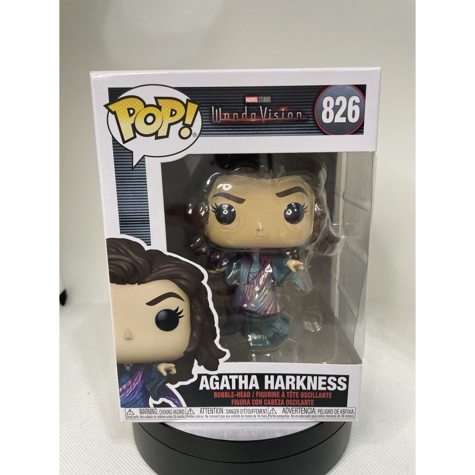 Marvel Comics Funko Pop! Agatha Harkness #826 - Wandavision Size ONE SIZE - 1 Thumbnail