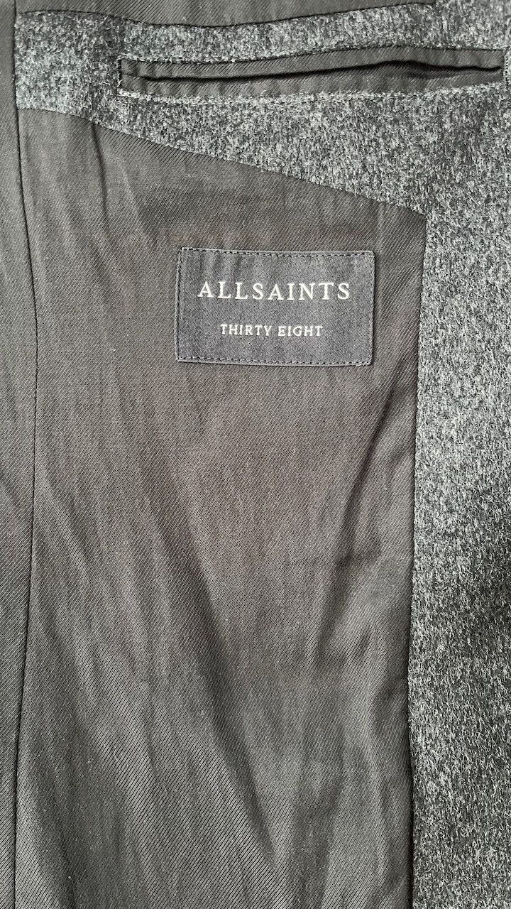 Allsaints Bodell Coat in Charcoal Grey Size US M / EU 48-50 / 2 - 6 Thumbnail