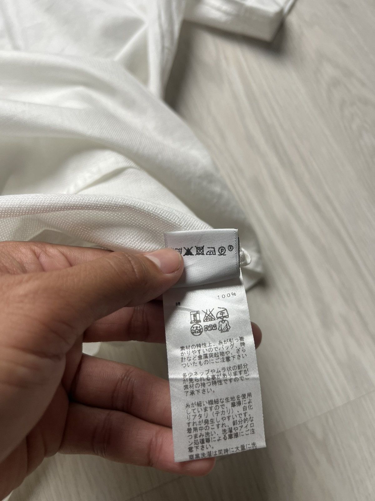 Hermes Hermes white cotton vareuse shirt Inspired from runway SS99 Size US L / EU 52-54 / 3 - 8 Thumbnail