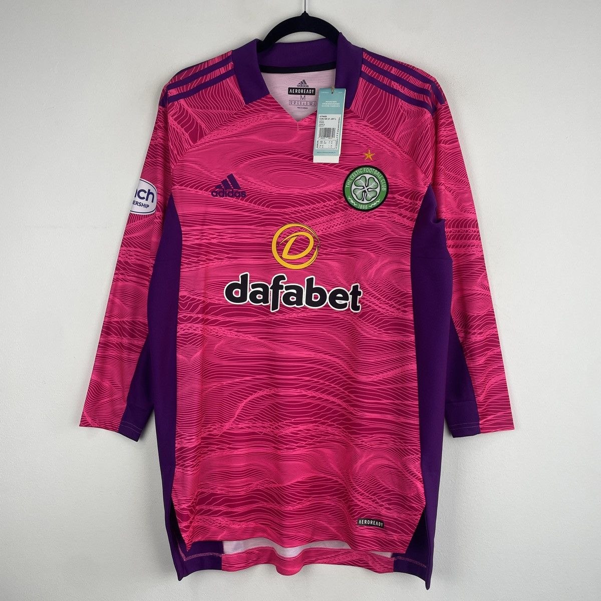 Adidas Celtic Vasilis Barkas Goalkeeper Adidas Jersey 2021/2022 Size US M / EU 48-50 / 2 - 2 Thumbnail