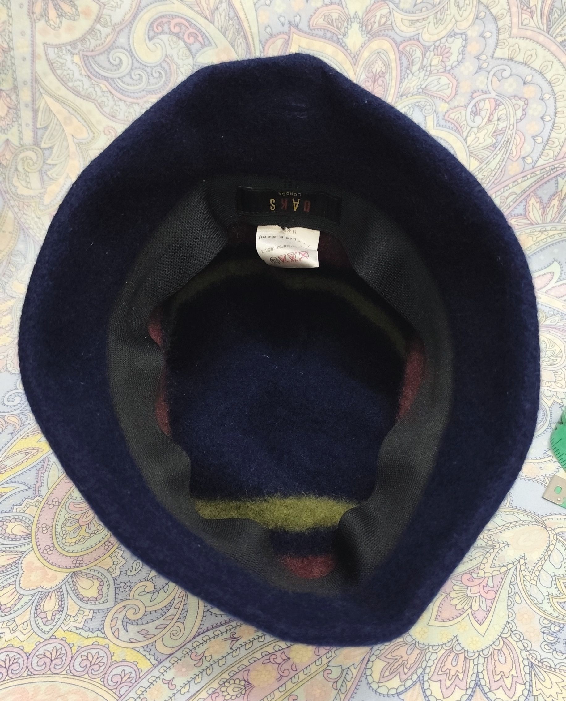 DAKS DAKS London Striped Wool Cloche Hat Size ONE SIZE - 4 Thumbnail